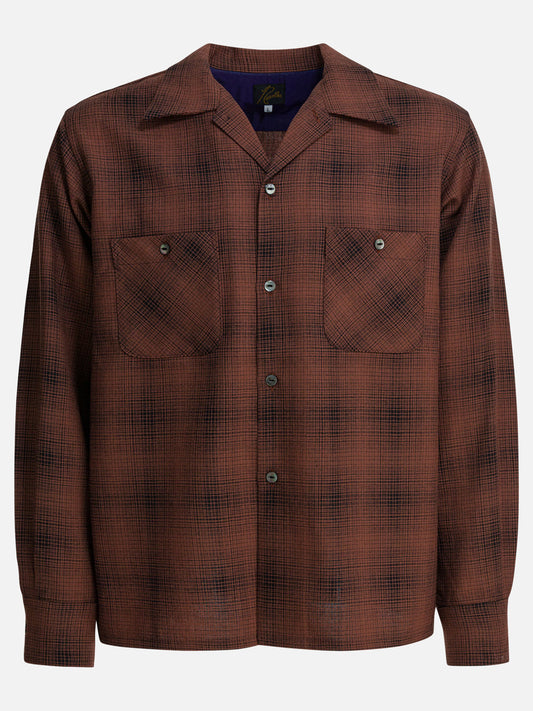 Camicie casual Check  Bordeaux - Needles Uomo | PLP | VIETTI Online Store 
