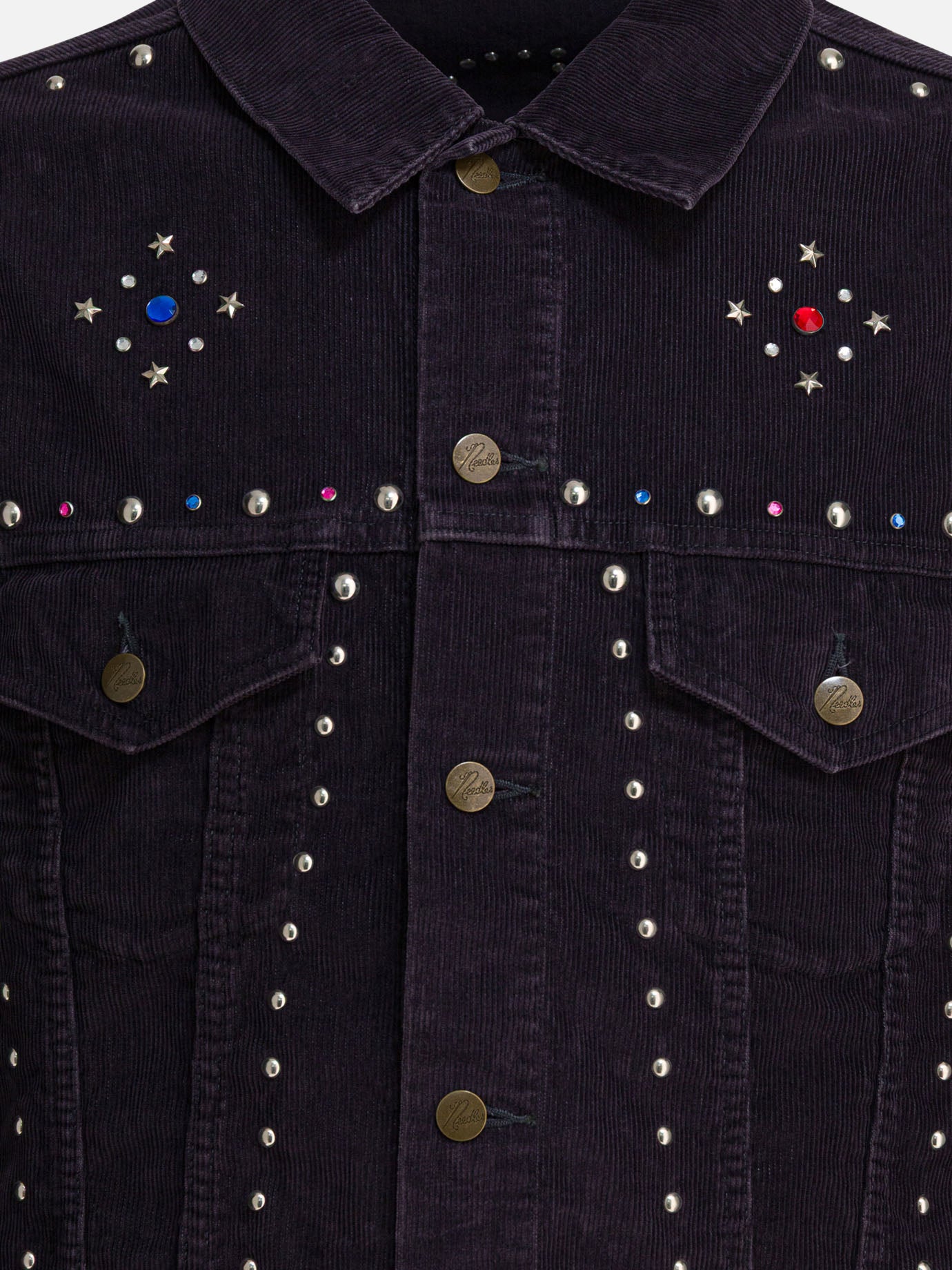 Giacche leggere & Trapuntate Solid colour  Viola - Needles Uomo | PDP | VIETTI Online Store | Zoom-Modal_3
