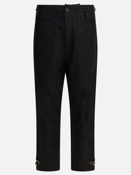 Pantaloni casual Solid colour  Nero - Needles Uomo | PLP | VIETTI Online Store 
