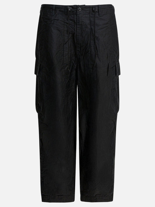 Pantaloni cargo & parachute Solid colour  Nero - Needles Uomo | PLP | VIETTI Online Store 
