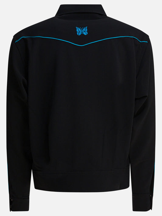 Giacche overshirt Logo  Nero - Needles Uomo | PLP | VIETTI Online Store | 2
