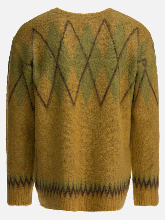 Cardigan Argyle  Giallo - Needles Uomo | PLP | VIETTI Online Store | 2
