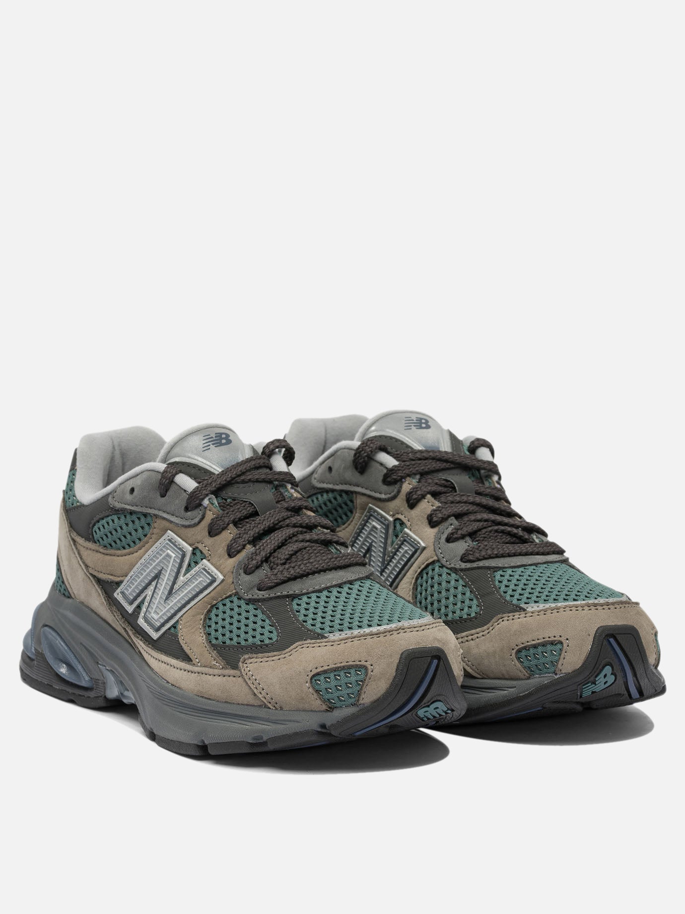 Low top sneakers 70% suede 30% mesh - 100% rubber  Grey - New Balance Men | PDP | VIETTI Online Store | thumbnail_2