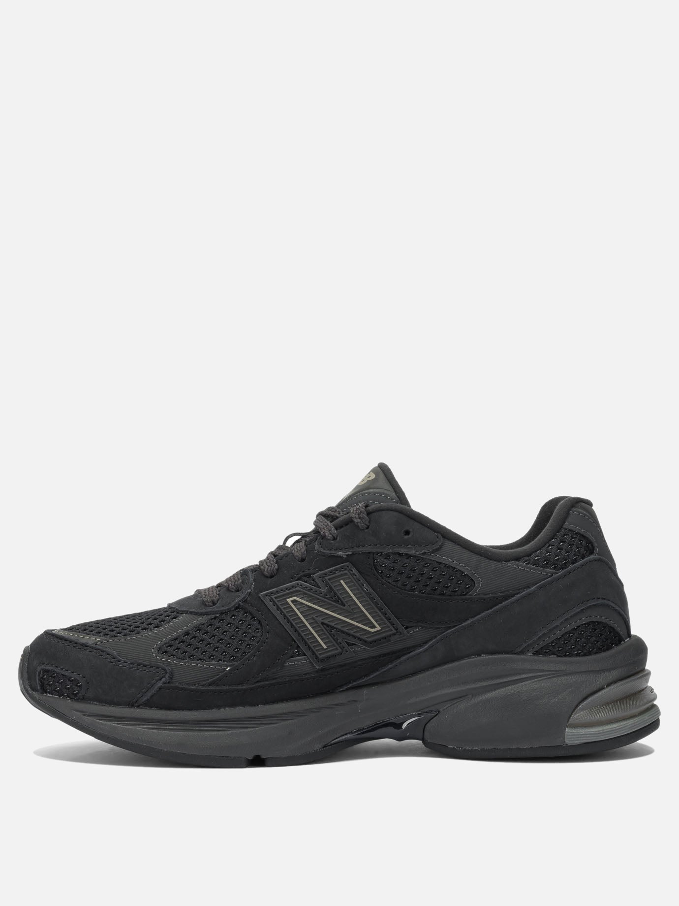 Sneaker basse 50% leather 50% mesh - 100% rubber  Nero - New Balance Uomo | PDP | VIETTI Online Store | thumbnail_3