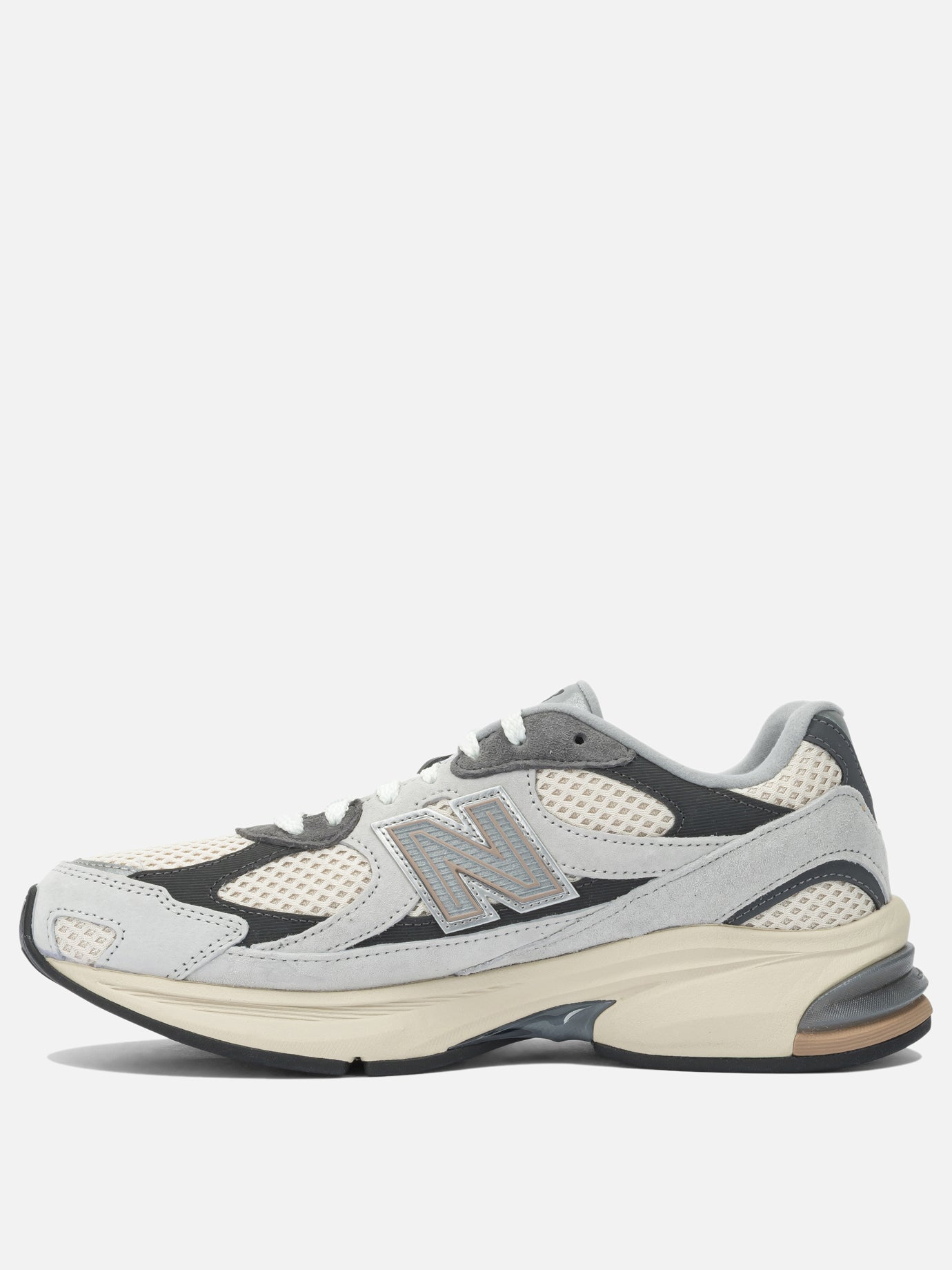 Sneaker basse 50% leather 50% mesh - 100% rubber  Grigio - New Balance Uomo | PDP | VIETTI Online Store | Zoom-Modal_3
