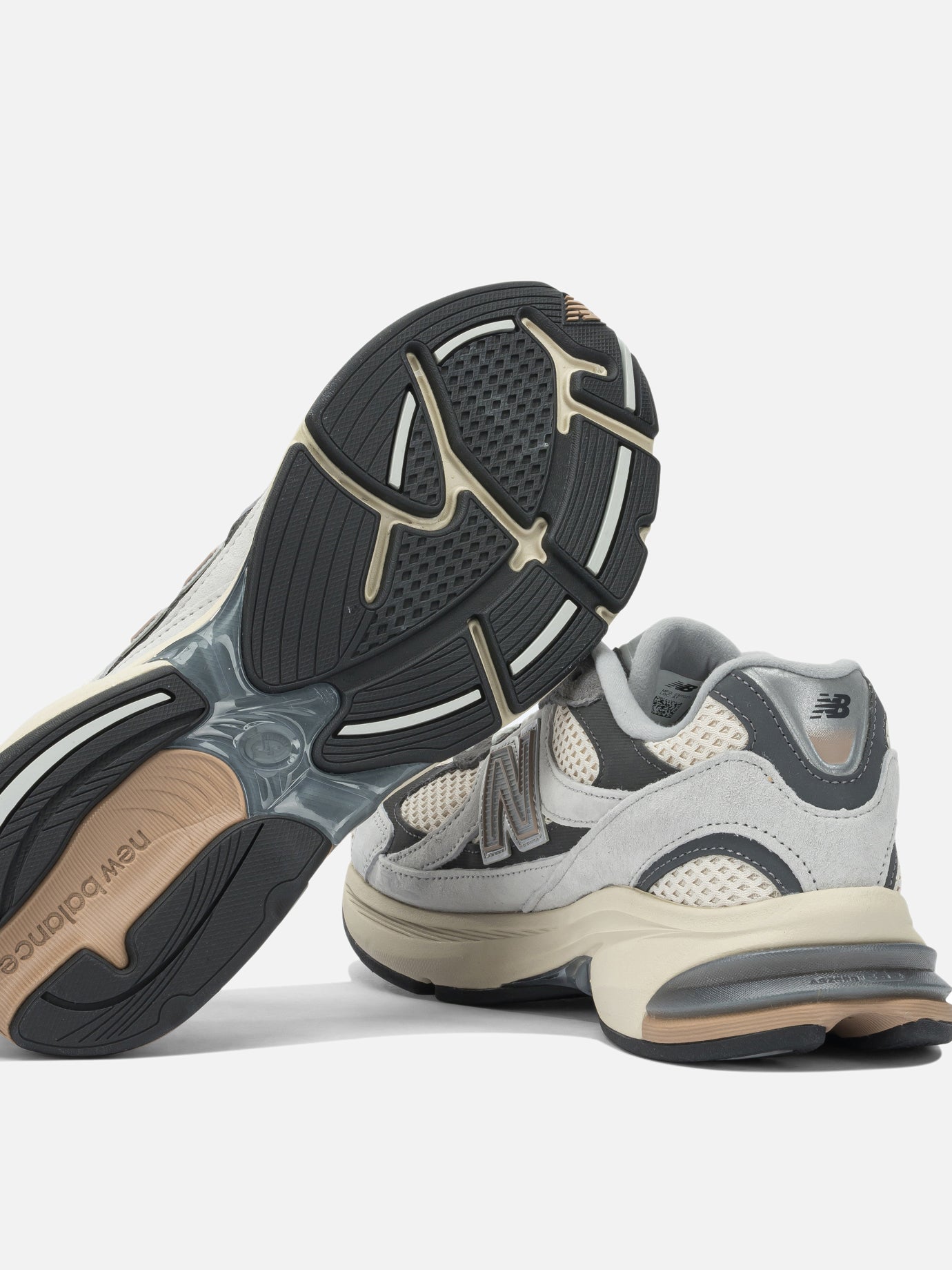 Sneaker basse 50% leather 50% mesh - 100% rubber  Grigio - New Balance Uomo | PDP | VIETTI Online Store | thumbnail_5