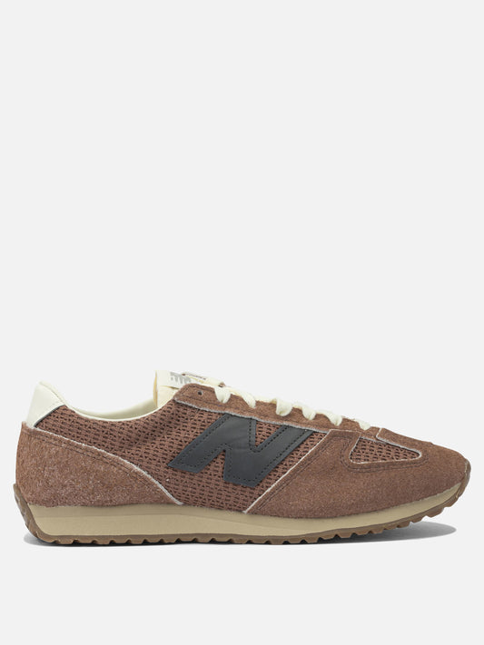 Sneaker basse 50% suede 50% fabric - 100% rubber  Marrone - New Balance Uomo | PLP | VIETTI Online Store 
