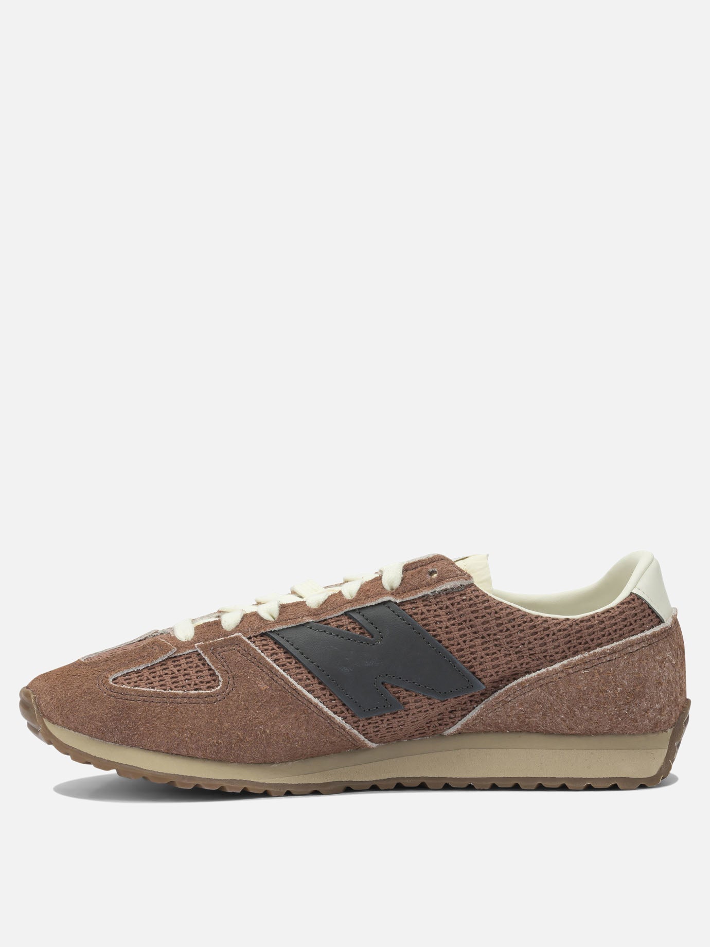 Low top sneakers 50% suede 50% fabric - 100% rubber  Brown - New Balance Men | PDP | VIETTI Online Store | Zoom-Modal_3
