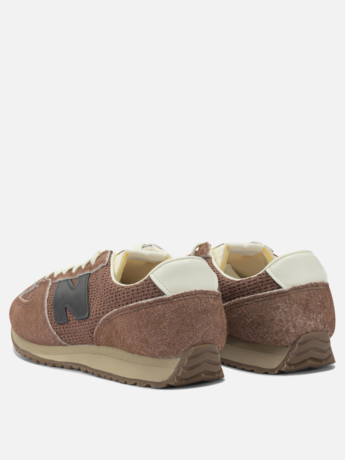 Low top sneakers 50% suede 50% fabric - 100% rubber  Brown - New Balance Men | PDP | VIETTI Online Store | thumbnail_4