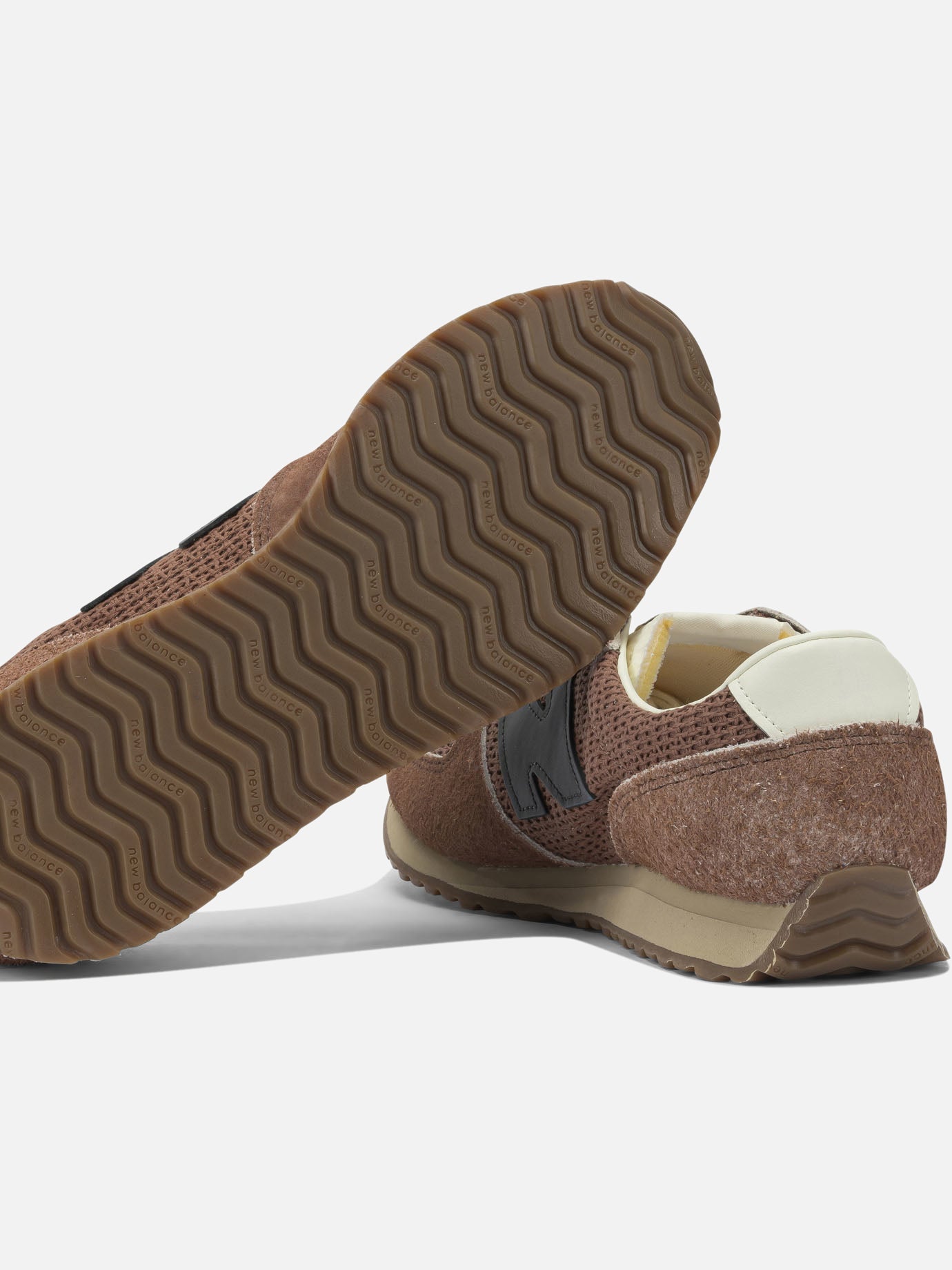 Low top sneakers 50% suede 50% fabric - 100% rubber  Brown - New Balance Men | PDP | VIETTI Online Store | thumbnail_5