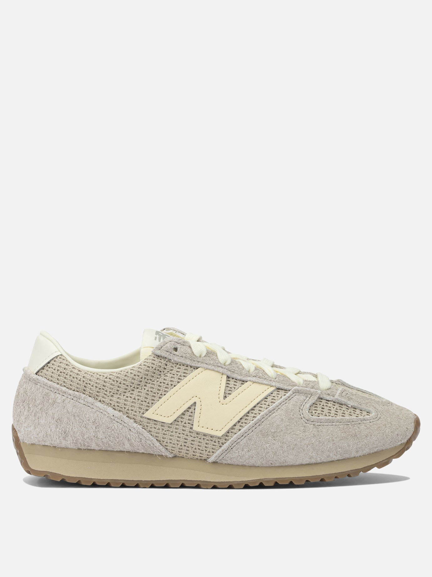 Sneaker basse 50% suede 50% fabric - 100% rubber  Beige - New Balance Uomo | PDP | VIETTI Online Store | Zoom-Modal
