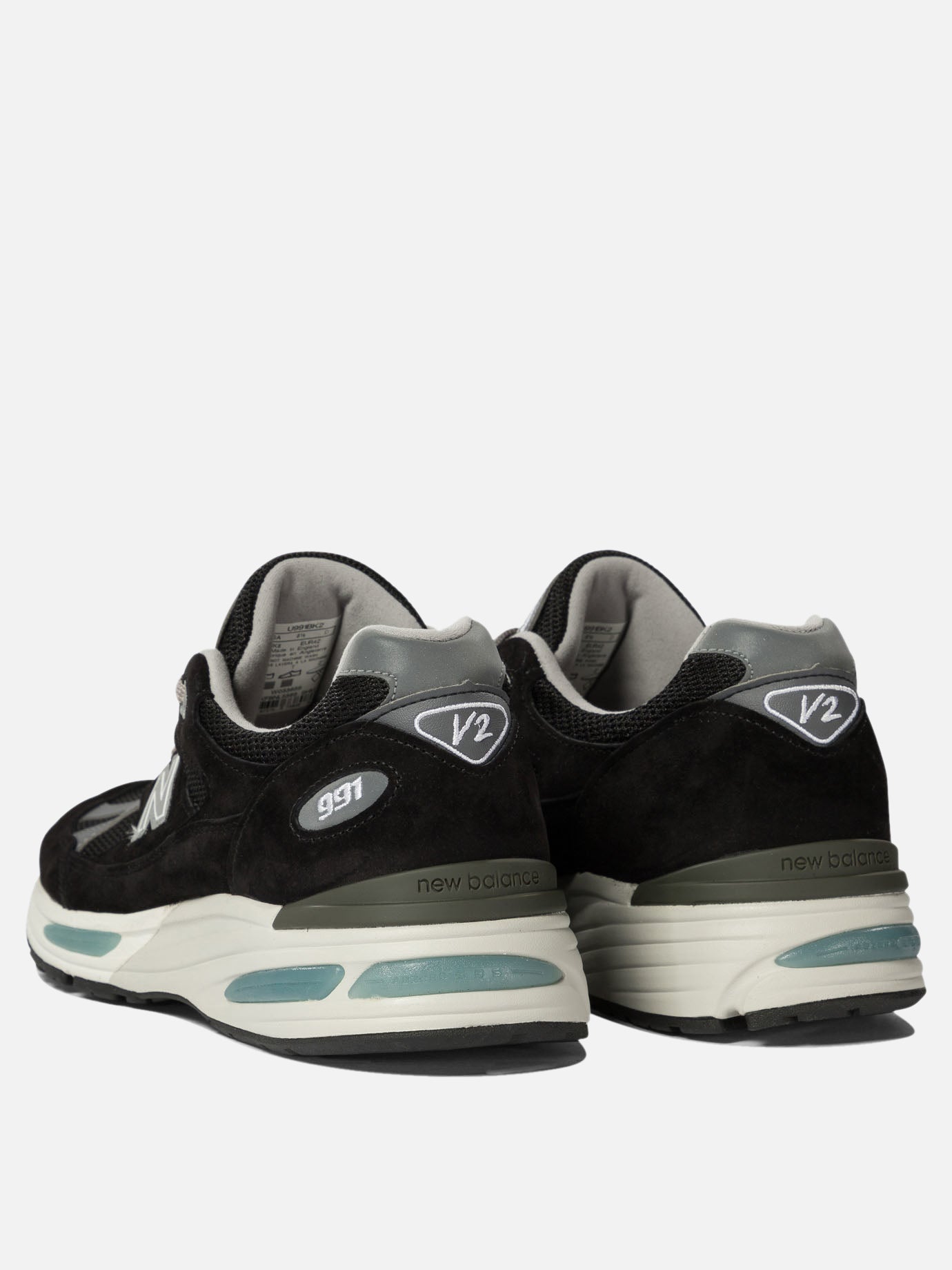 Low top sneakers 100% mesh - 100% rubber  Black - New Balance Men | PDP | VIETTI Online Store | thumbnail_4