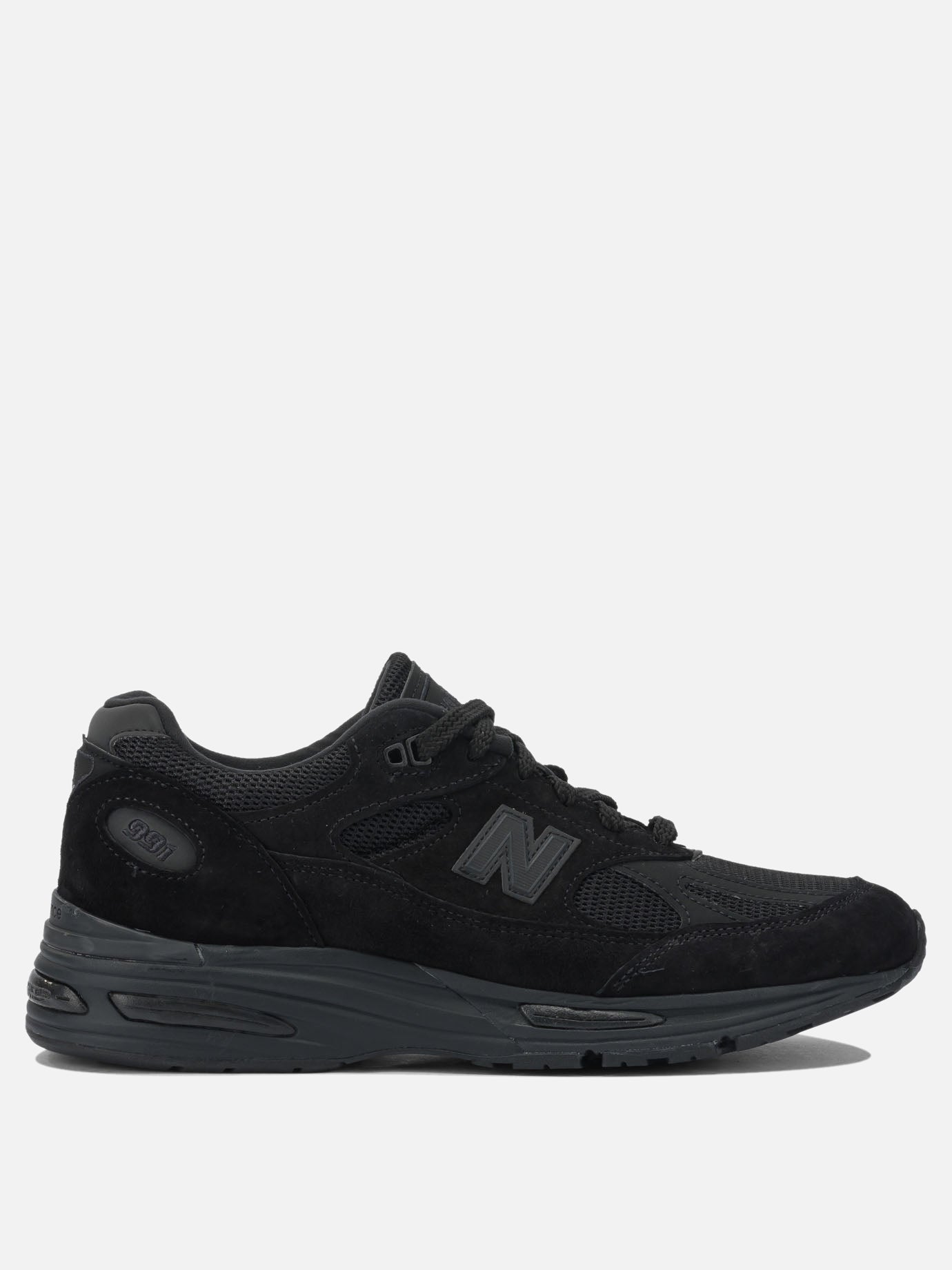 Low top sneakers 50% mesh 50% suede - 100% rubber  Black - New Balance Men | PDP | VIETTI Online Store | thumbnail