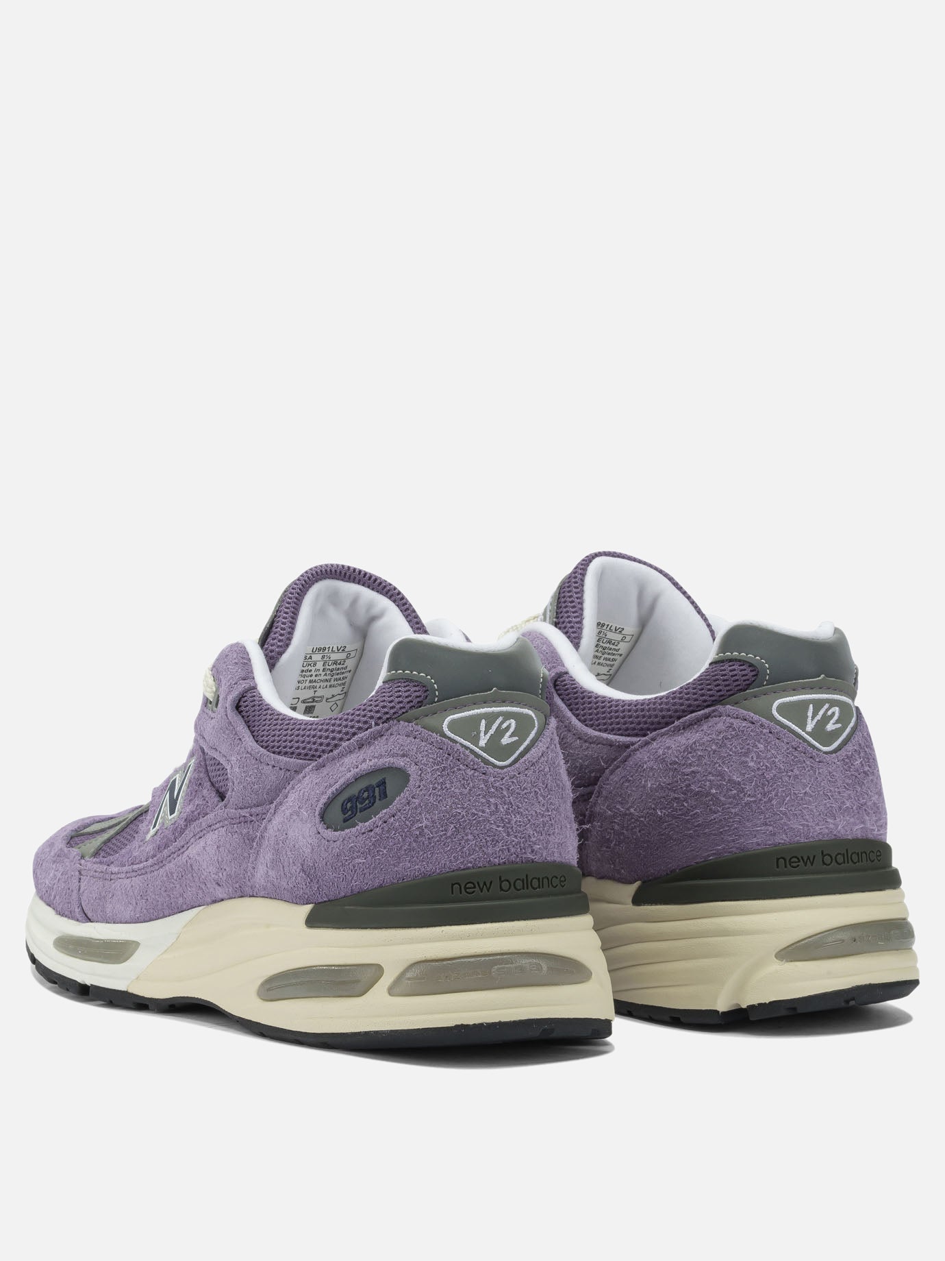 Low top sneakers 50% mesh 50% suede - 100% rubber  Purple - New Balance Men | PDP | VIETTI Online Store | Zoom-Modal_4
