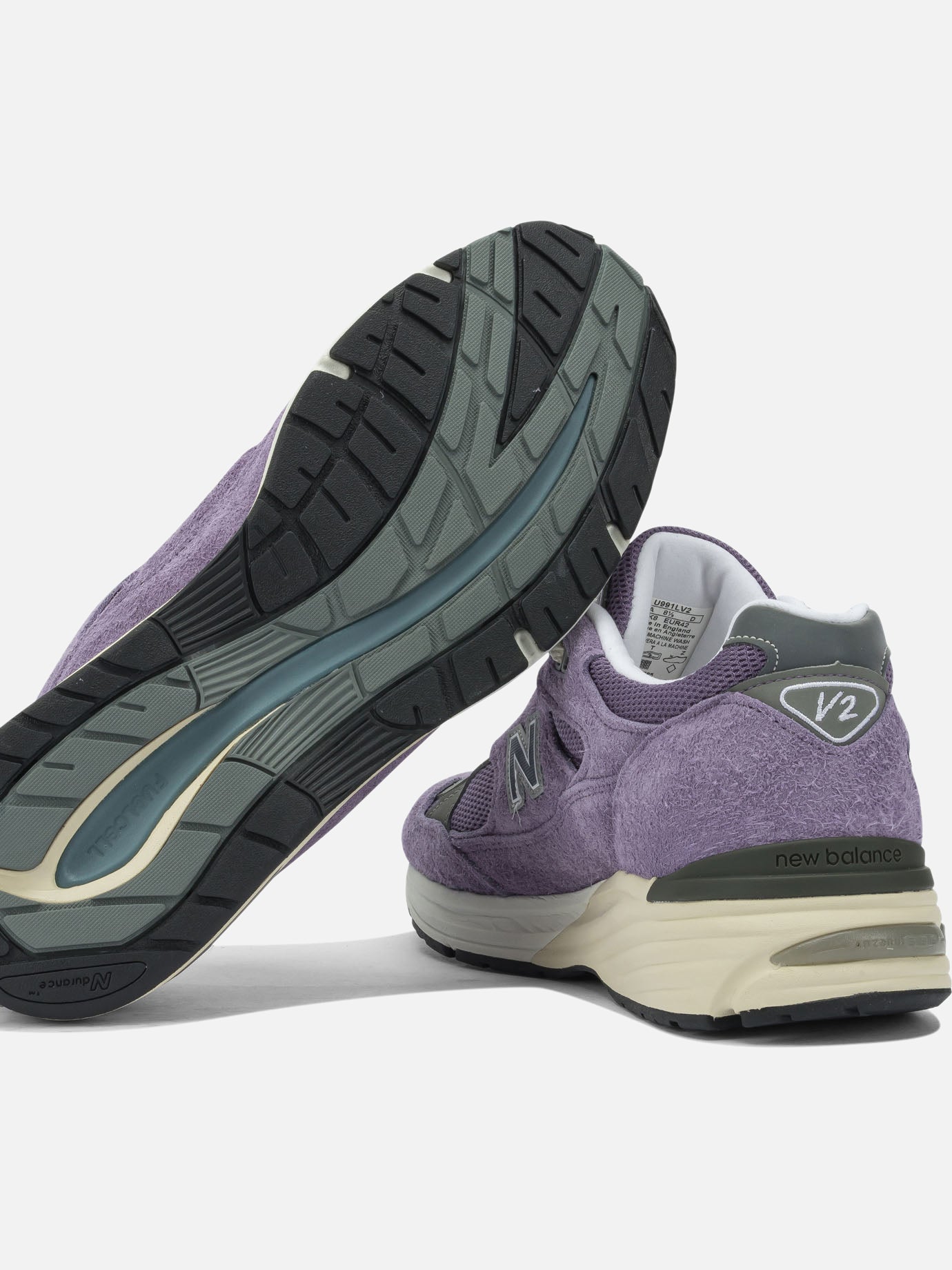 Low top sneakers 50% mesh 50% suede - 100% rubber  Purple - New Balance Men | PDP | VIETTI Online Store | Zoom-Modal_5
