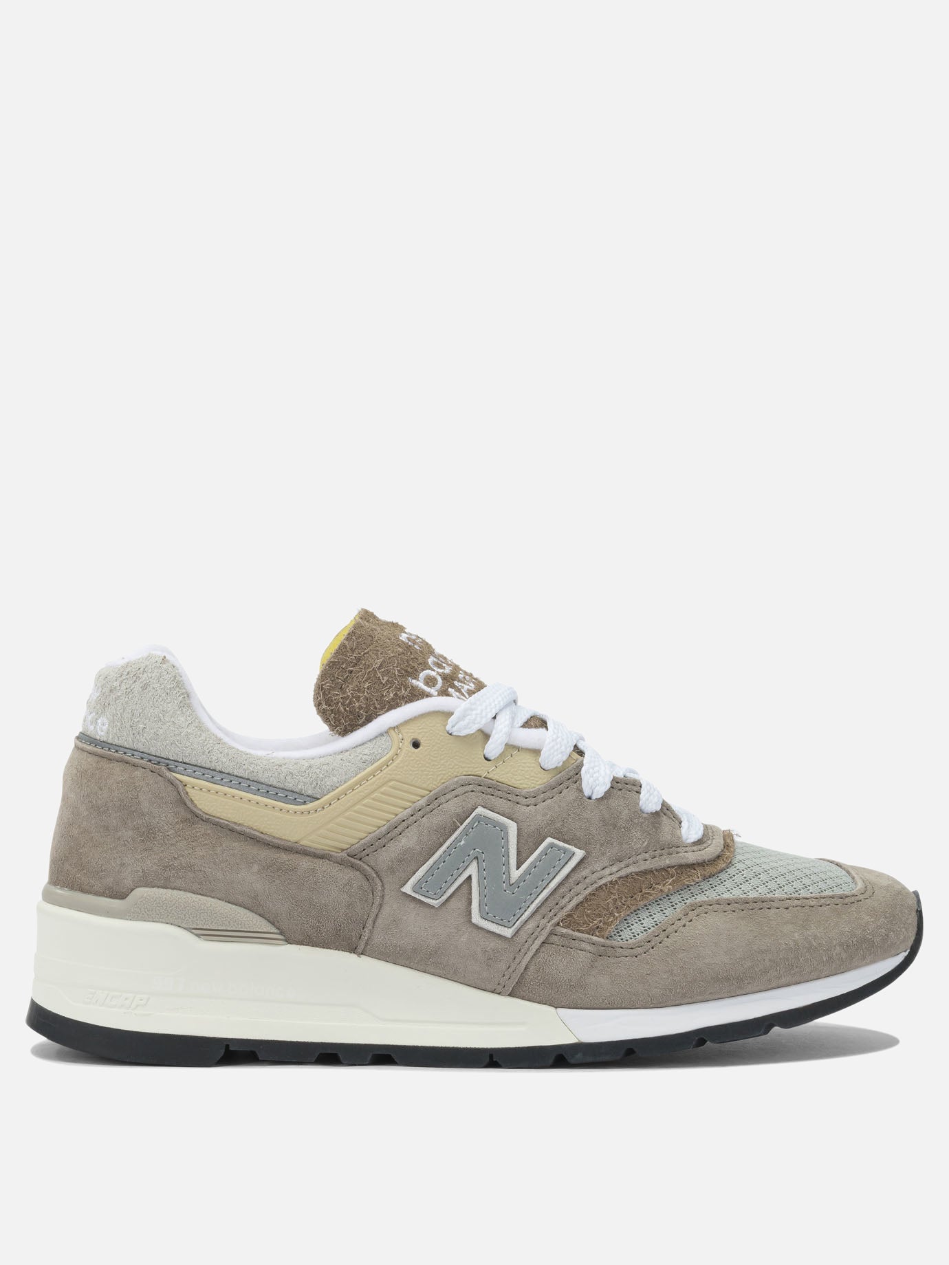 Low top sneakers 50% mesh 50% suede - 100% rubber  Beige - New Balance Men | PDP | VIETTI Online Store | thumbnail