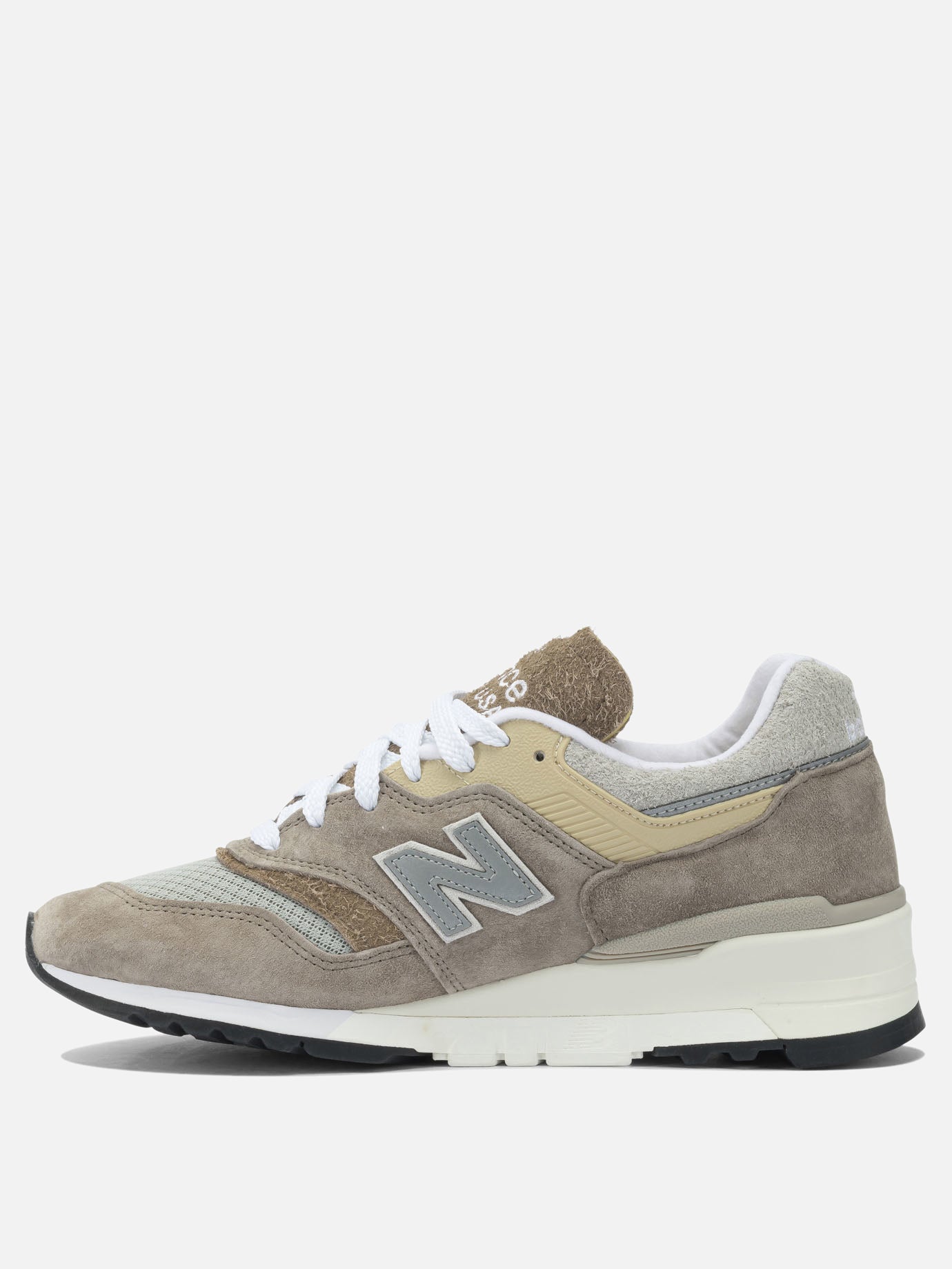 Low top sneakers 50% mesh 50% suede - 100% rubber  Beige - New Balance Men | PDP | VIETTI Online Store | thumbnail_3