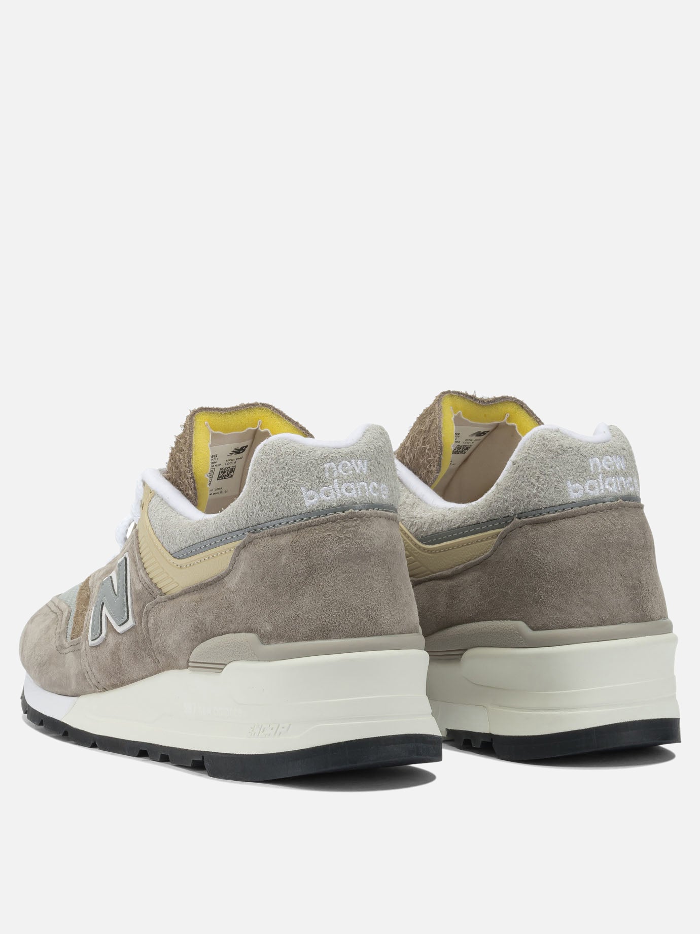 Low top sneakers 50% mesh 50% suede - 100% rubber  Beige - New Balance Men | PDP | VIETTI Online Store | Zoom-Modal_4
