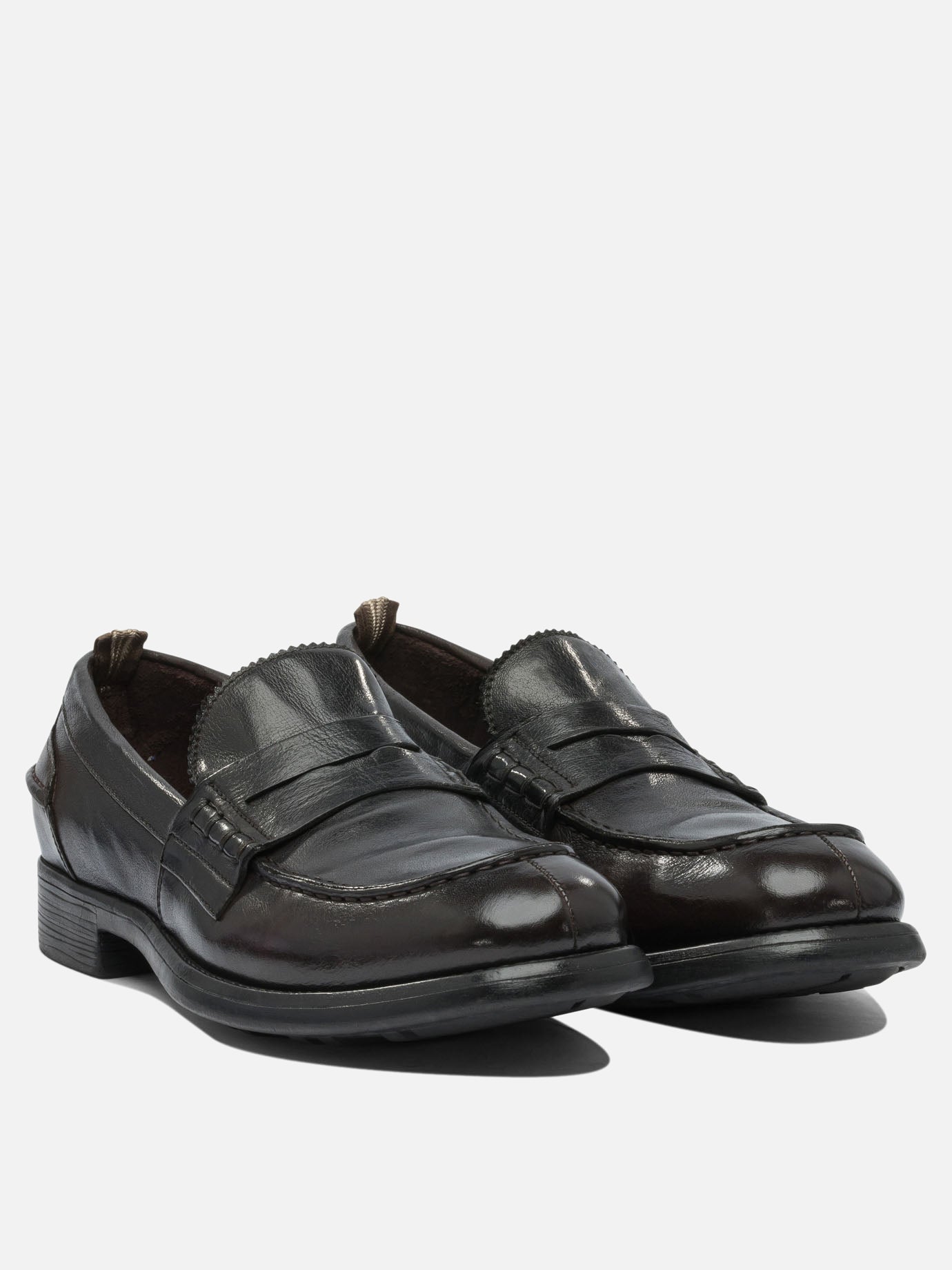 Loafers 100% leather - 100% rubber  Black - Officine Creative Men | PDP | VIETTI Online Store | thumbnail_2