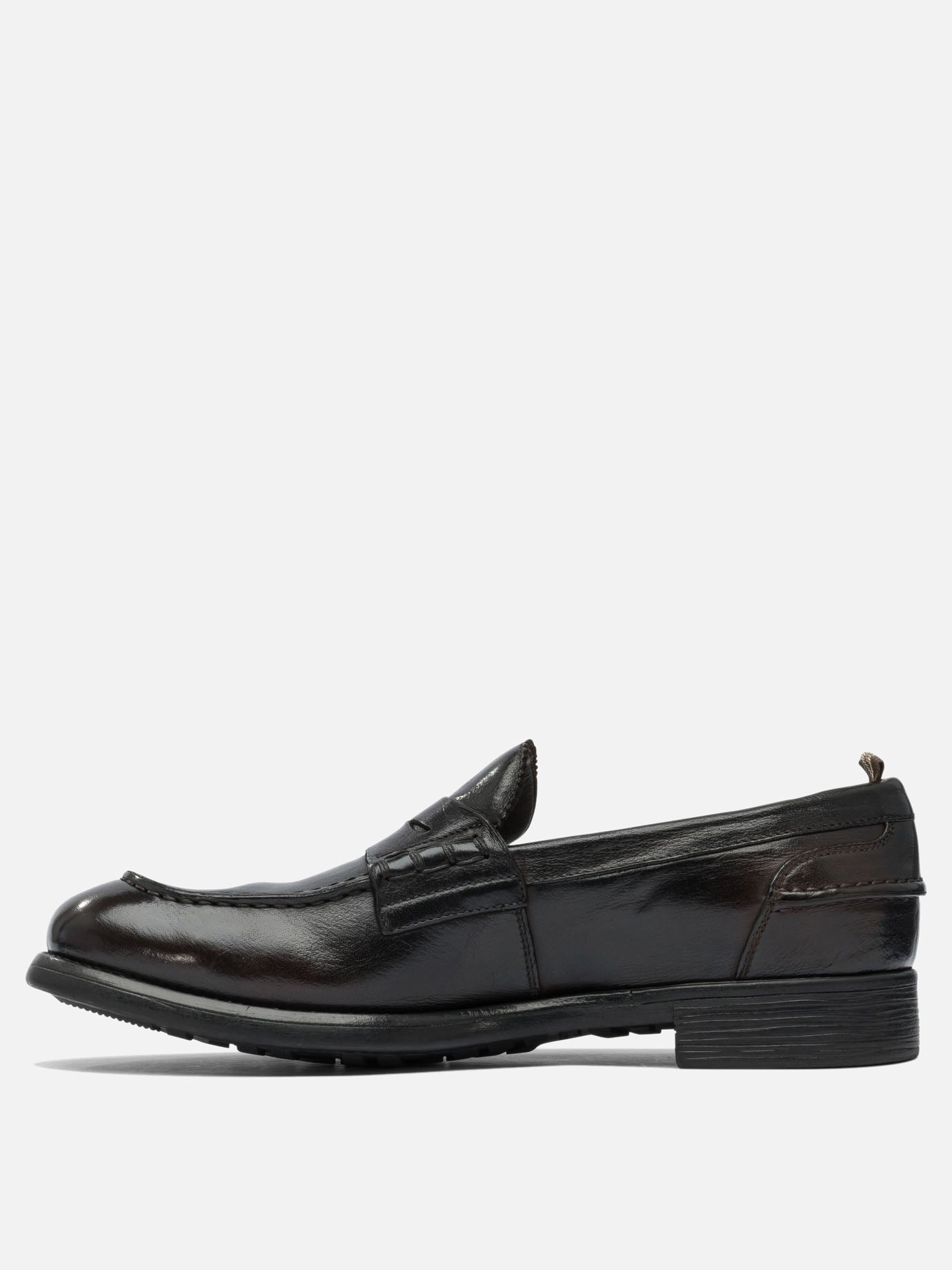 Loafers 100% leather - 100% rubber  Black - Officine Creative Men | PDP | VIETTI Online Store | thumbnail_4