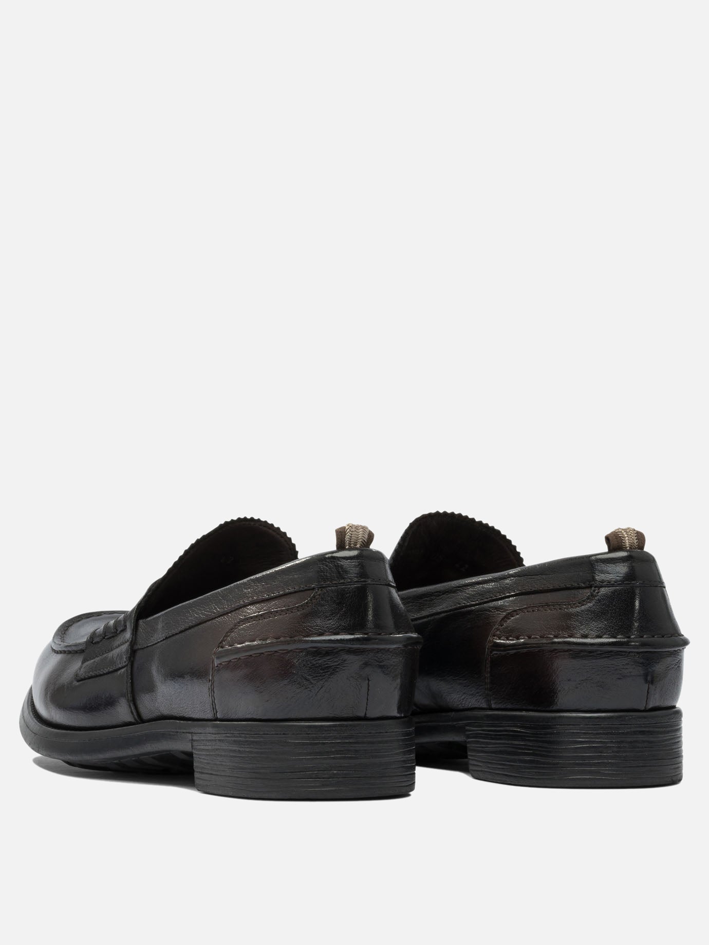 Loafers 100% leather - 100% rubber  Black - Officine Creative Men | PDP | VIETTI Online Store | thumbnail_3