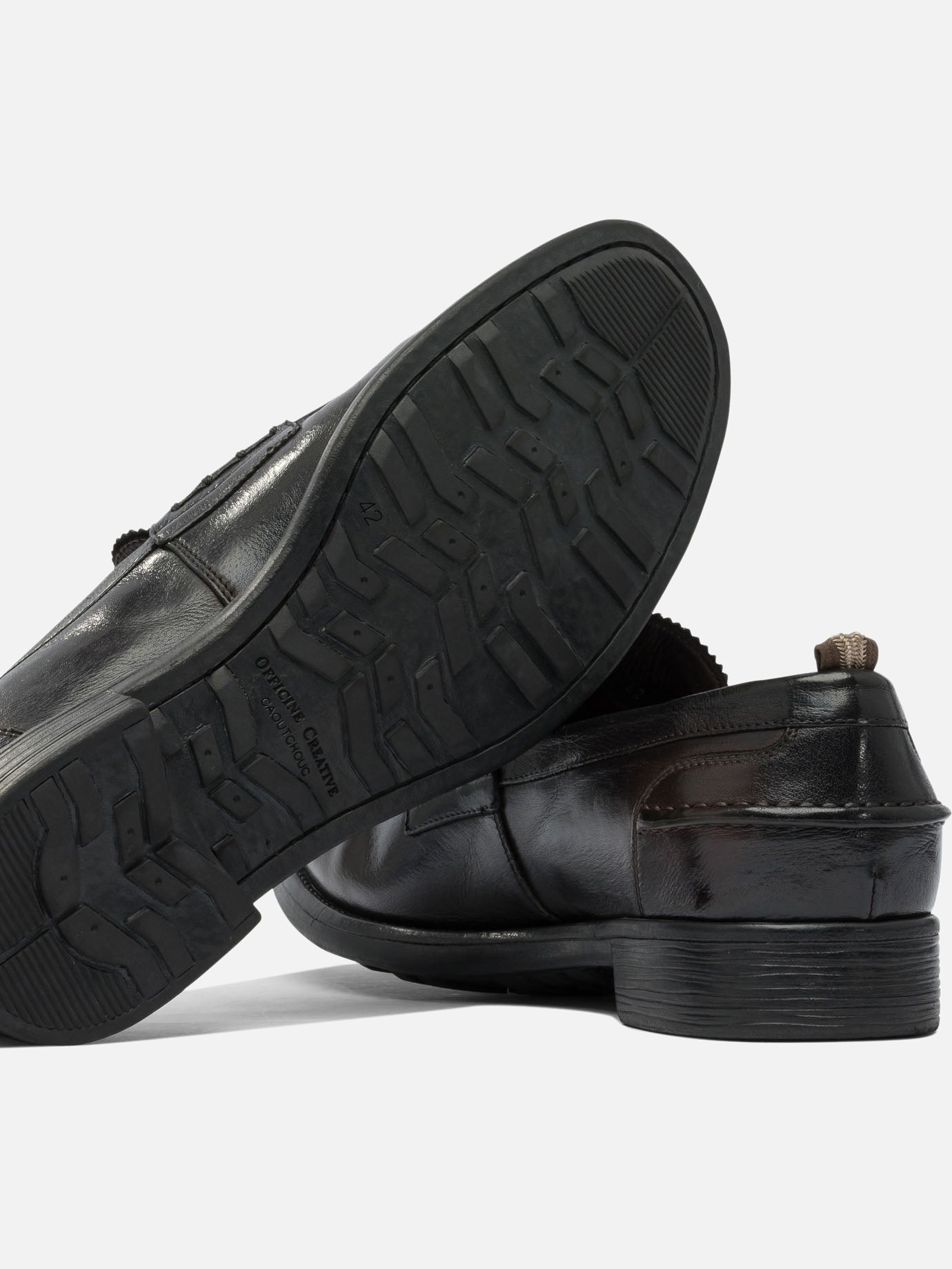 Loafers 100% leather - 100% rubber  Black - Officine Creative Men | PDP | VIETTI Online Store | Zoom-Modal_5
