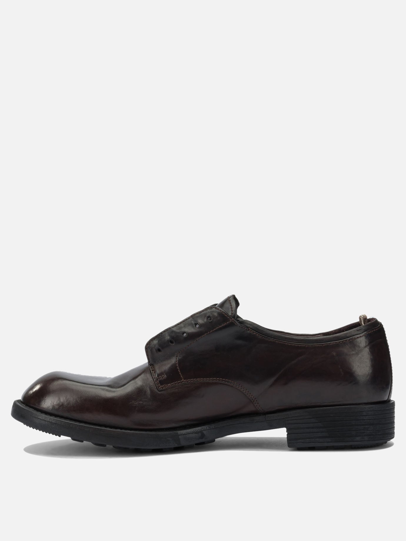 Derby 100% leather - 100% rubber  Brown - Officine Creative Men | PDP | VIETTI Online Store | thumbnail_3
