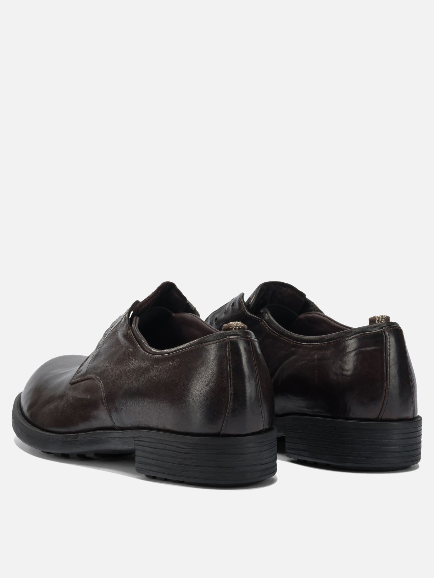 Derby 100% leather - 100% rubber  Brown - Officine Creative Men | PDP | VIETTI Online Store | thumbnail_4