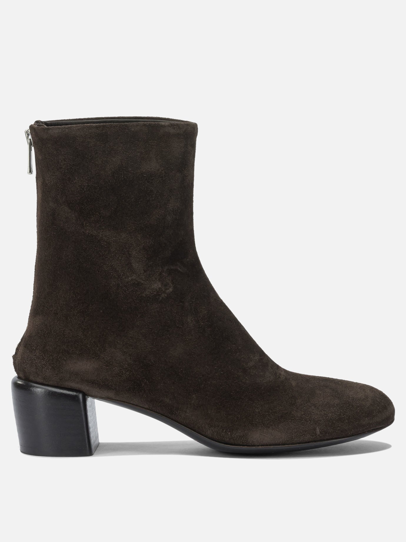 Zipped boots 100% leather - 90% leather 10% rubber  Brown - Officine Creative Women | PDP | VIETTI Online Store | thumbnail