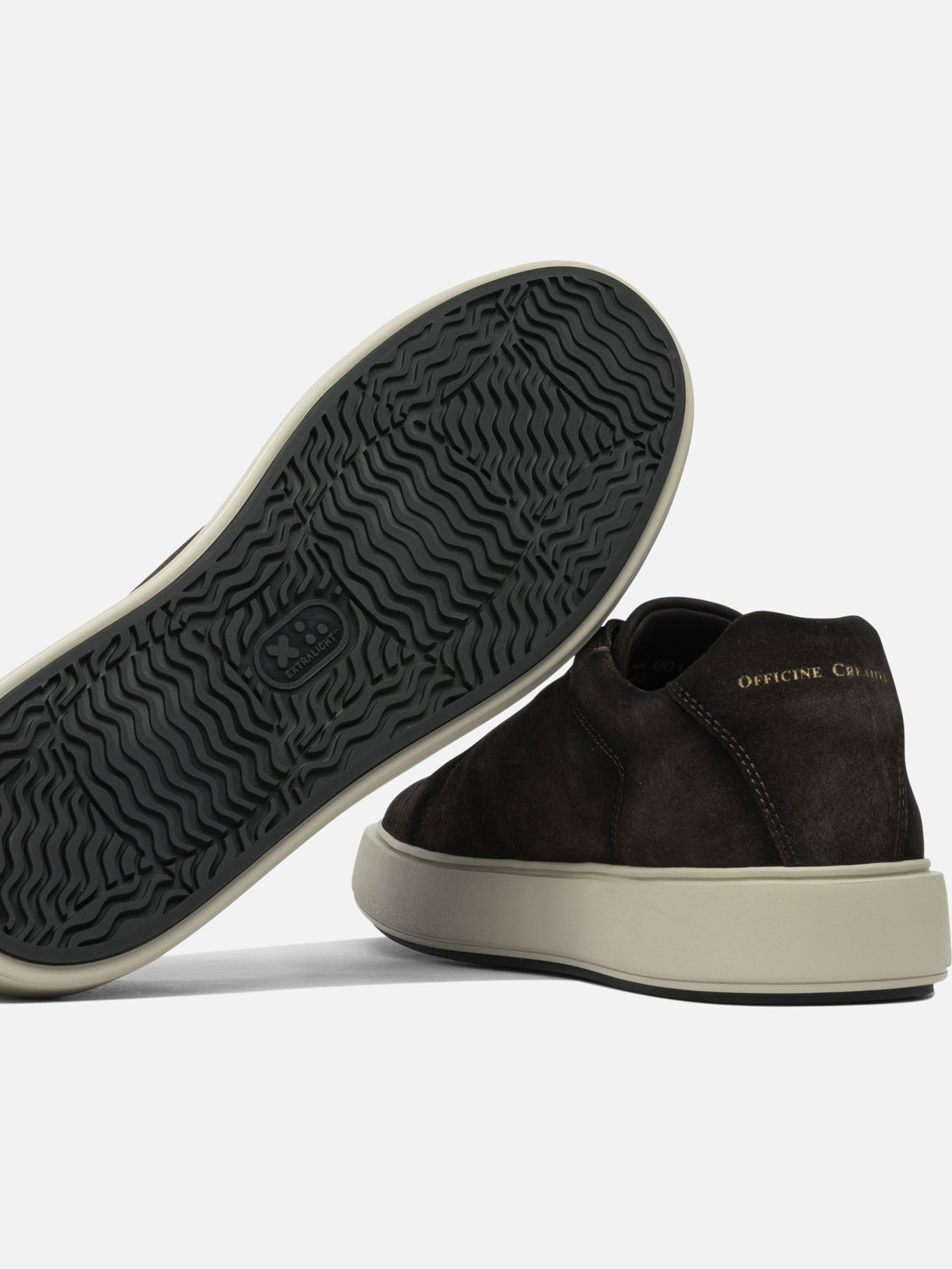 Sneaker basse 100% leather - 100% rubber  Marrone - Officine Creative Uomo | PDP | VIETTI Online Store | thumbnail_5