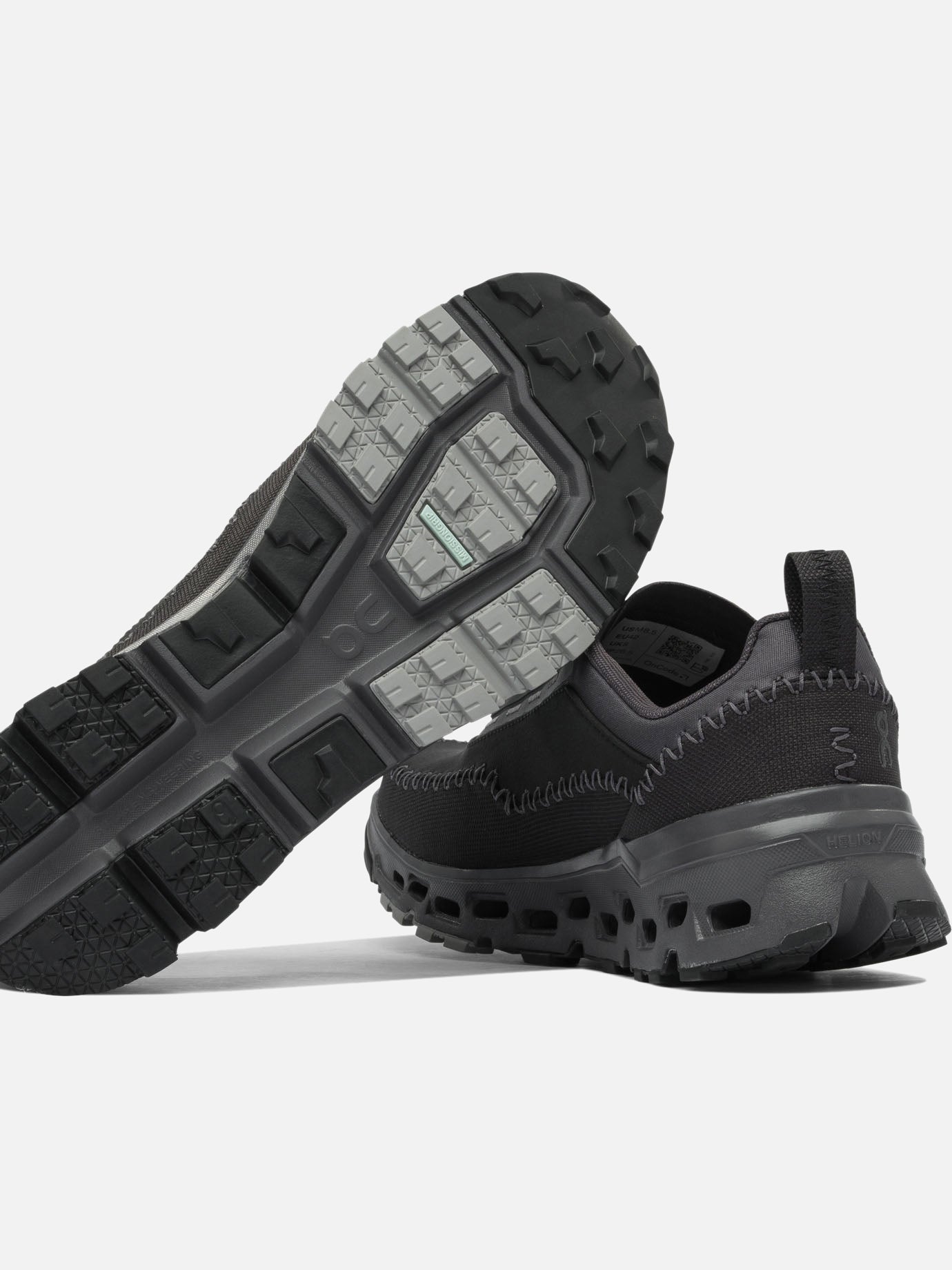 Low top sneakers 100% recycled polyester - 100% rubber  Black - On Running Men | PDP | VIETTI Online Store | thumbnail_5