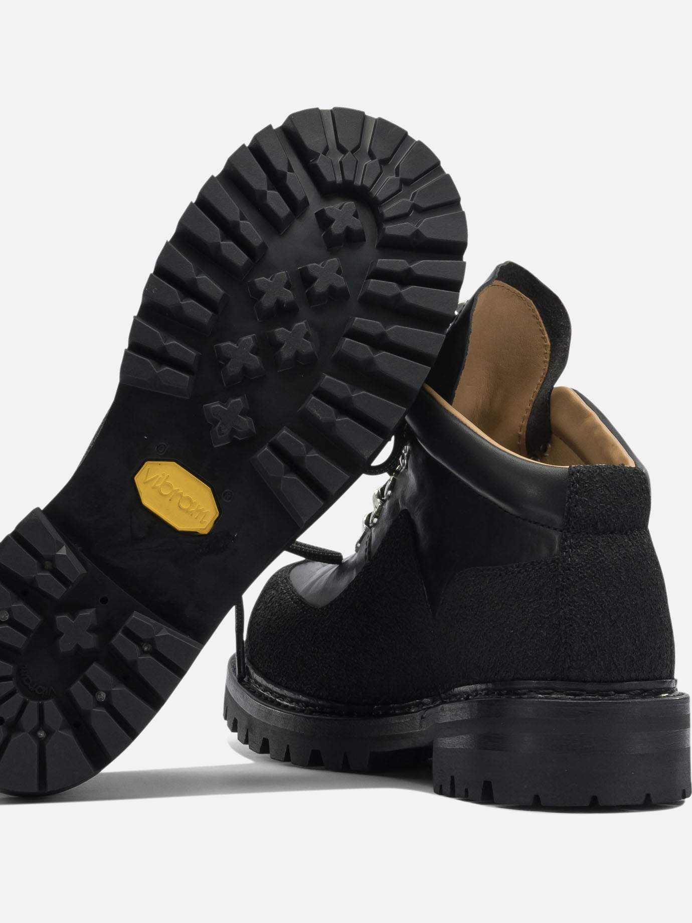 Stivaletti stringati 100% cow leather  Nero - Our Legacy Uomo | PDP | VIETTI Online Store | thumbnail_5