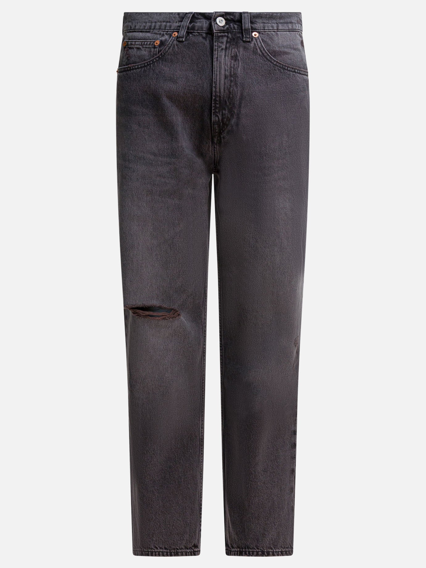 Wide-leg jeans Solid colour  Brown - Our Legacy Men | PDP | VIETTI Online Store | Zoom-Modal
