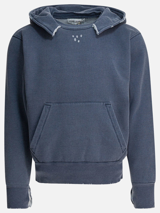 Felpe con cappuccio Solid colour  Blu - Our Legacy Uomo | PLP | VIETTI Online Store 
