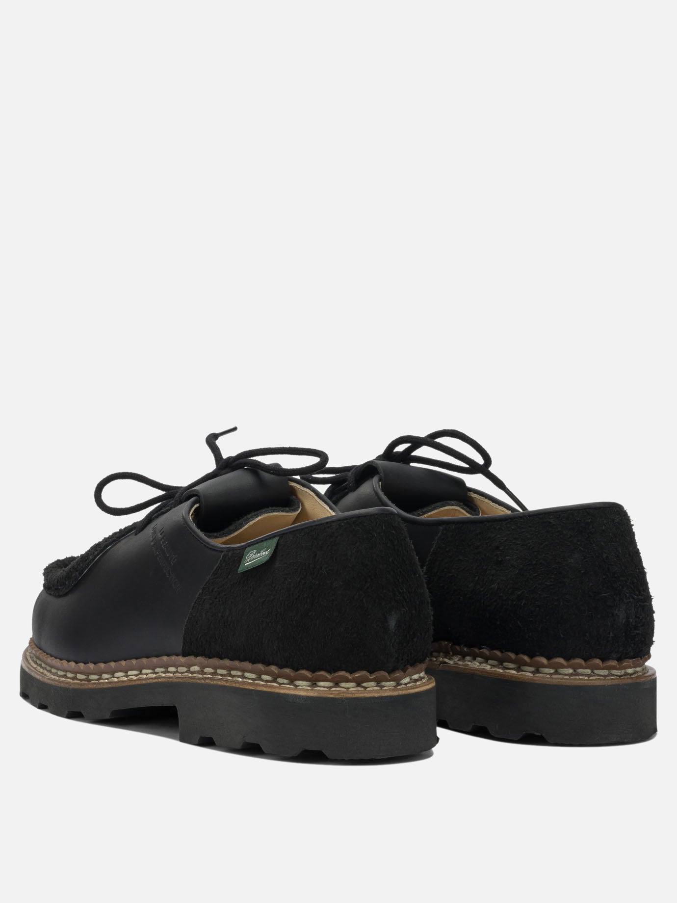 Derby 100% leather - 100% rubber  Black - Paraboot Men | PDP | VIETTI Online Store | thumbnail_4