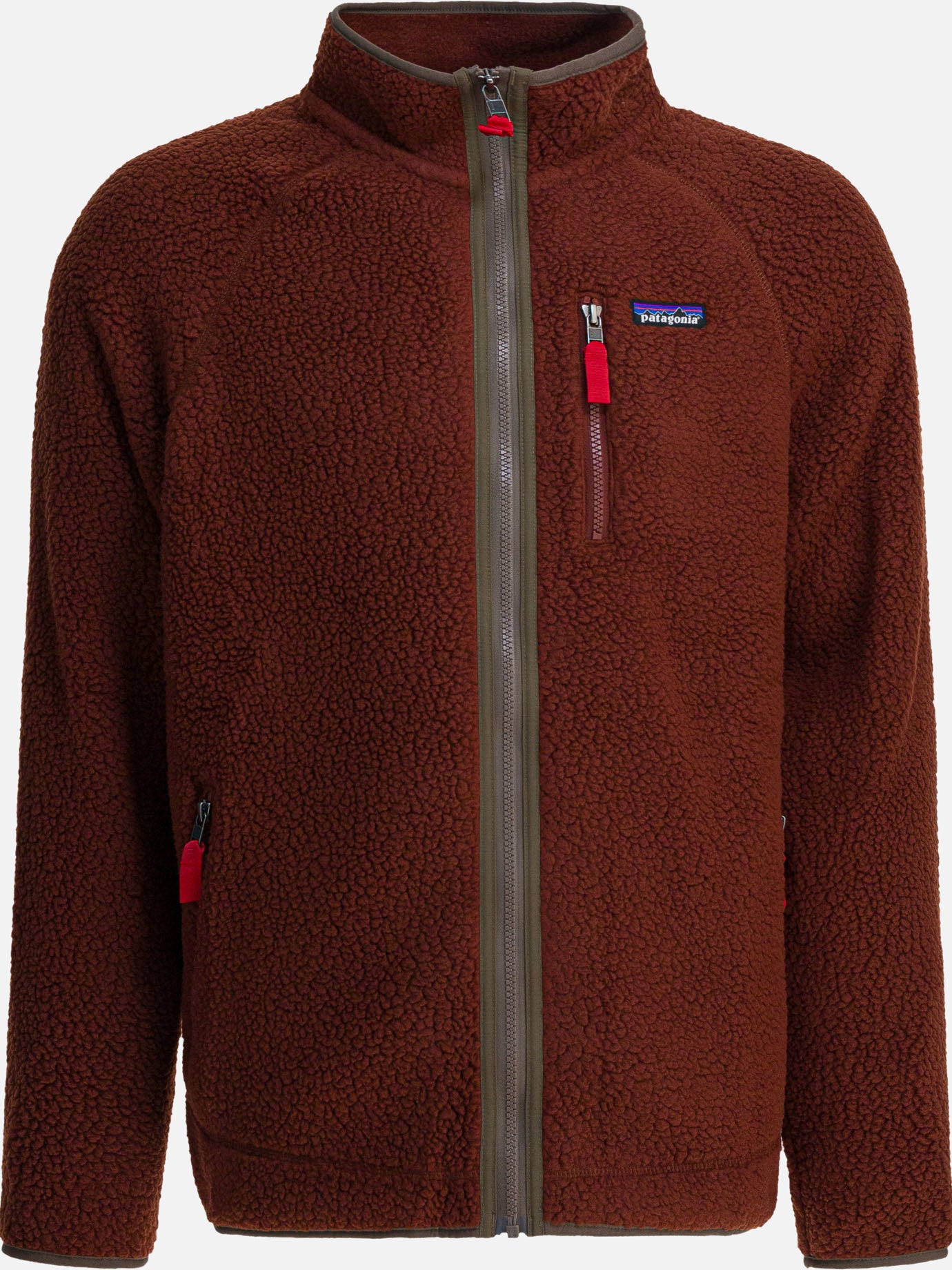 Fleece jackets Logo  Bordeaux - Patagonia Men | PDP | VIETTI Online Store | Zoom-Modal
