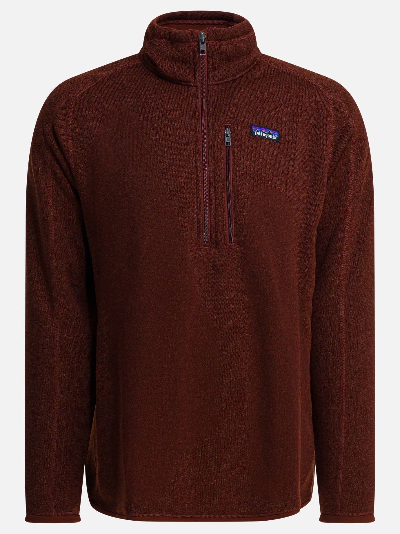 Half zip sweatshirts Solid colour  Bordeaux - Patagonia Men | PDP | VIETTI Online Store | Zoom-Modal
