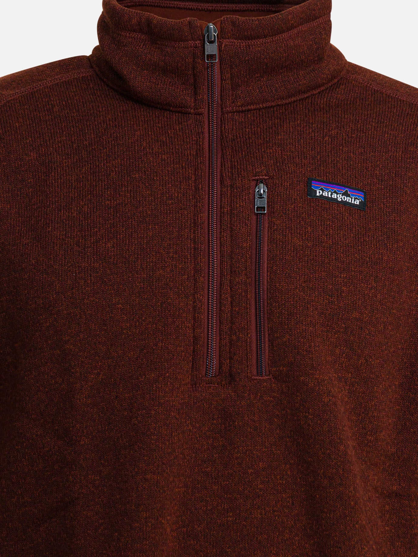 Half zip sweatshirts Solid colour  Bordeaux - Patagonia Men | PDP | VIETTI Online Store | Zoom-Modal_3
