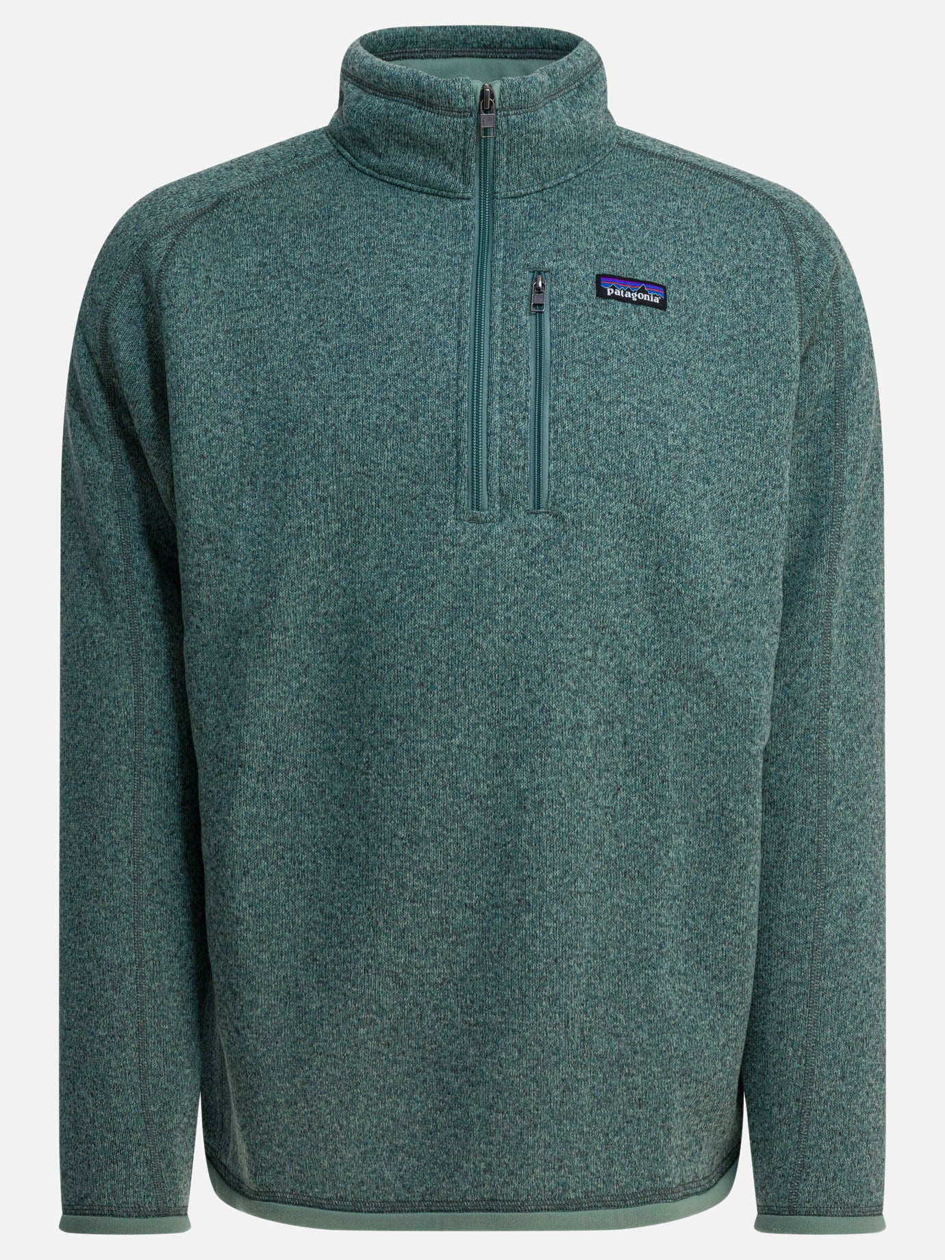 Half zip sweatshirts Solid colour  Green - Patagonia Men | PDP | VIETTI Online Store | Zoom-Modal

