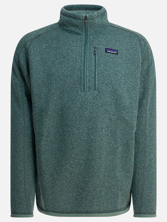 Half zip sweatshirts Solid colour  Green - Patagonia Men | PLP | VIETTI Online Store 
