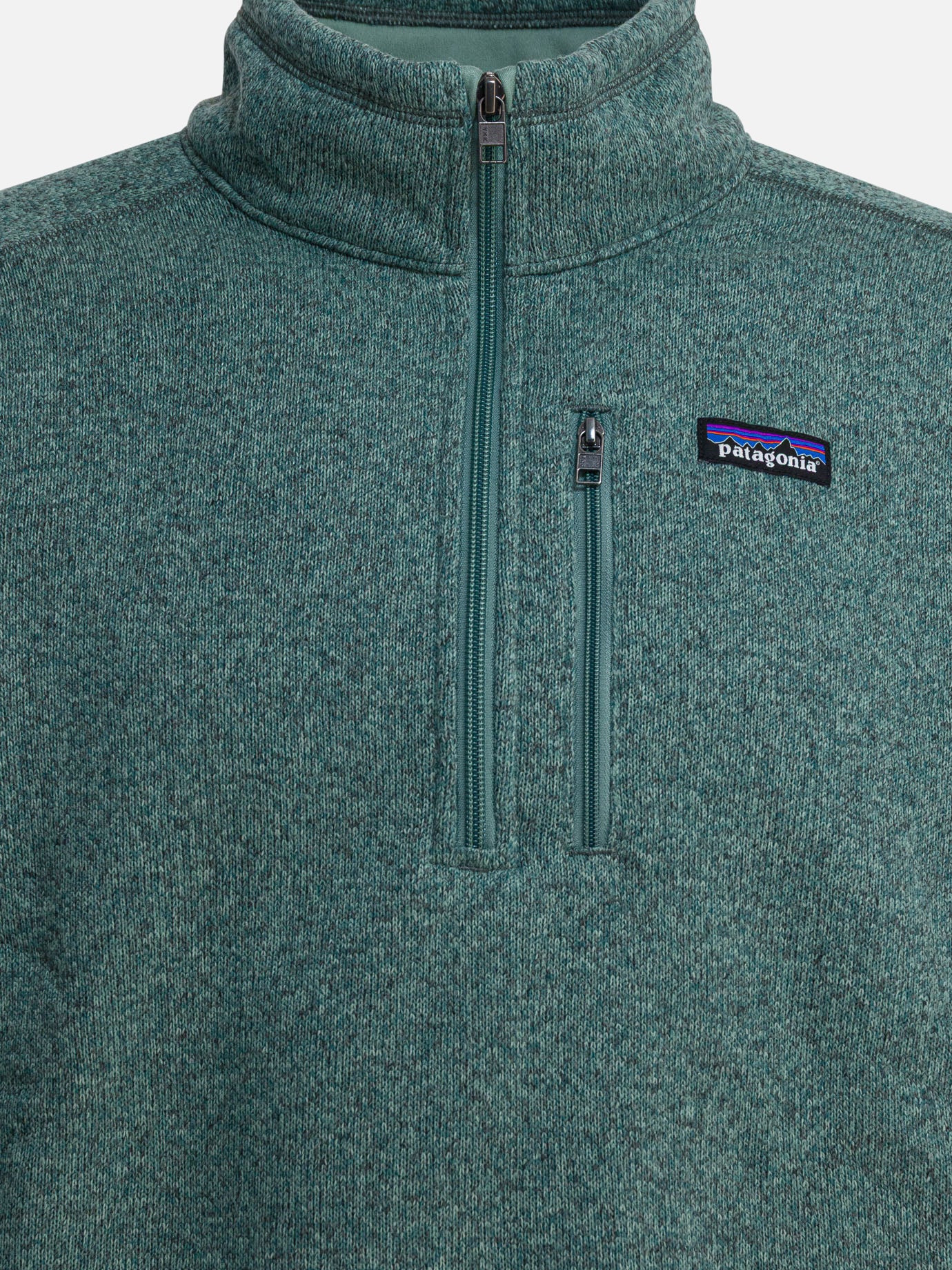 Half zip sweatshirts Solid colour  Green - Patagonia Men | PDP | VIETTI Online Store | thumbnail_3