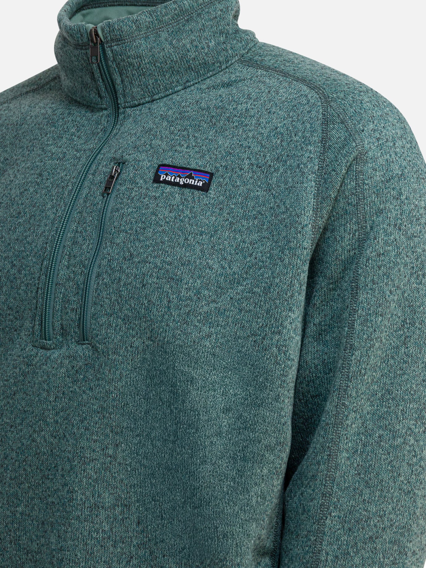 Half zip sweatshirts Solid colour  Green - Patagonia Men | PDP | VIETTI Online Store | Zoom-Modal_4
