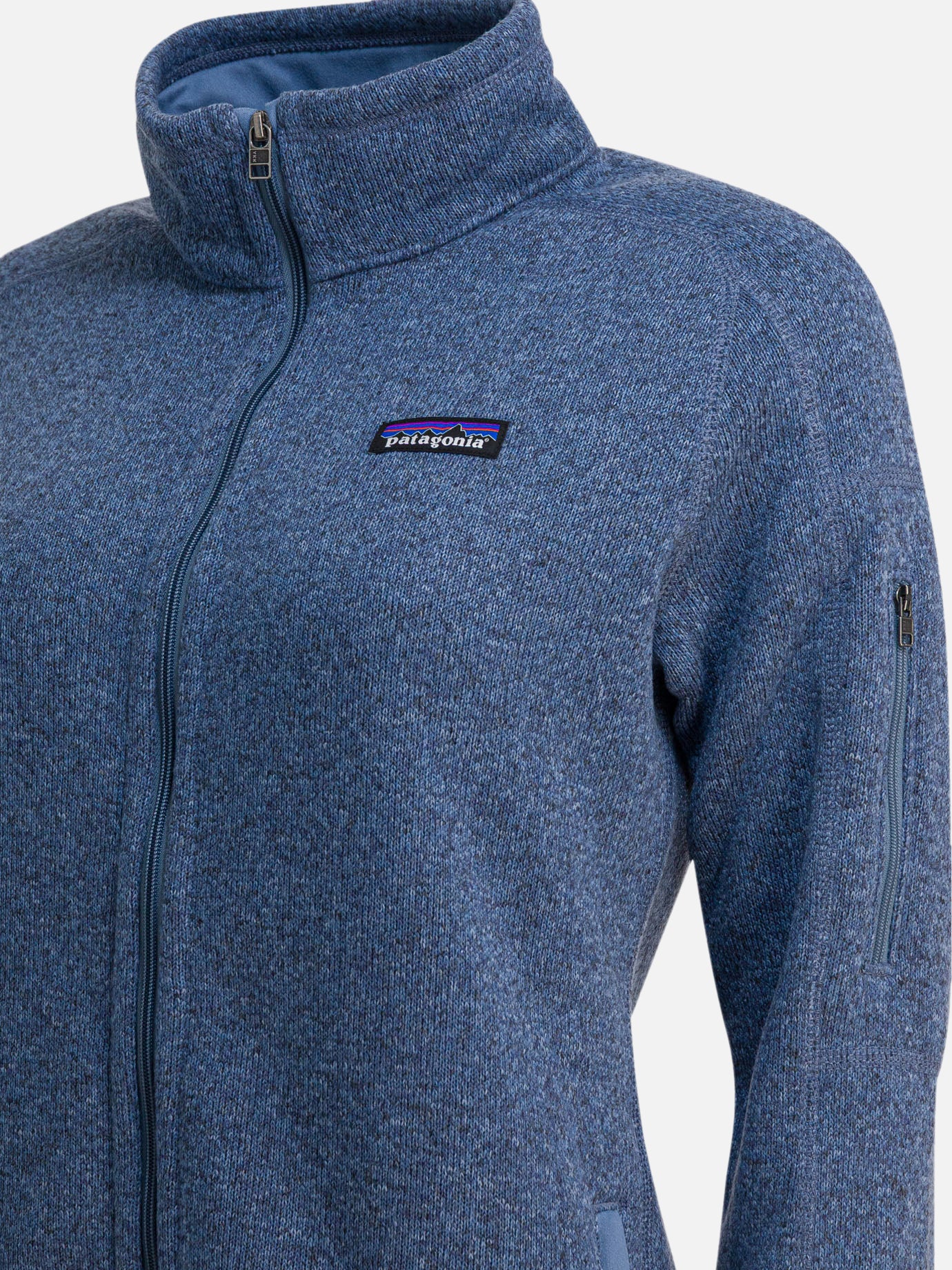 Felpe con zip Solid colour  Blu - Patagonia Donna | PDP | VIETTI Online Store | Zoom-Modal_4
