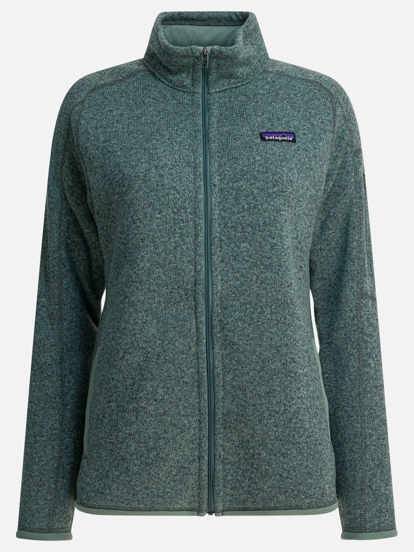 Felpe con zip Solid colour  Verde - Patagonia Donna | PDP | VIETTI Online Store | Zoom-Modal
