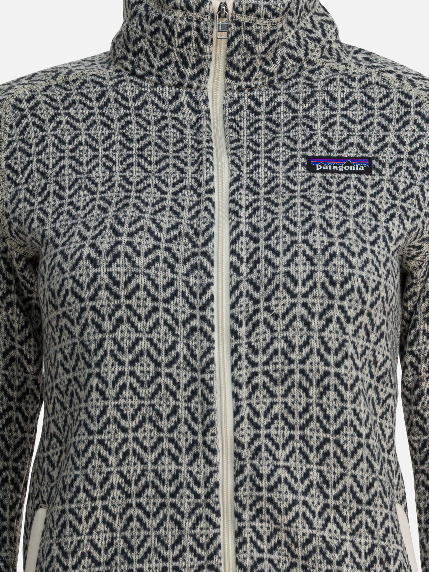 Full zip sweatshirts Solid colour  Beige - Patagonia Women | PDP | VIETTI Online Store | thumbnail_3