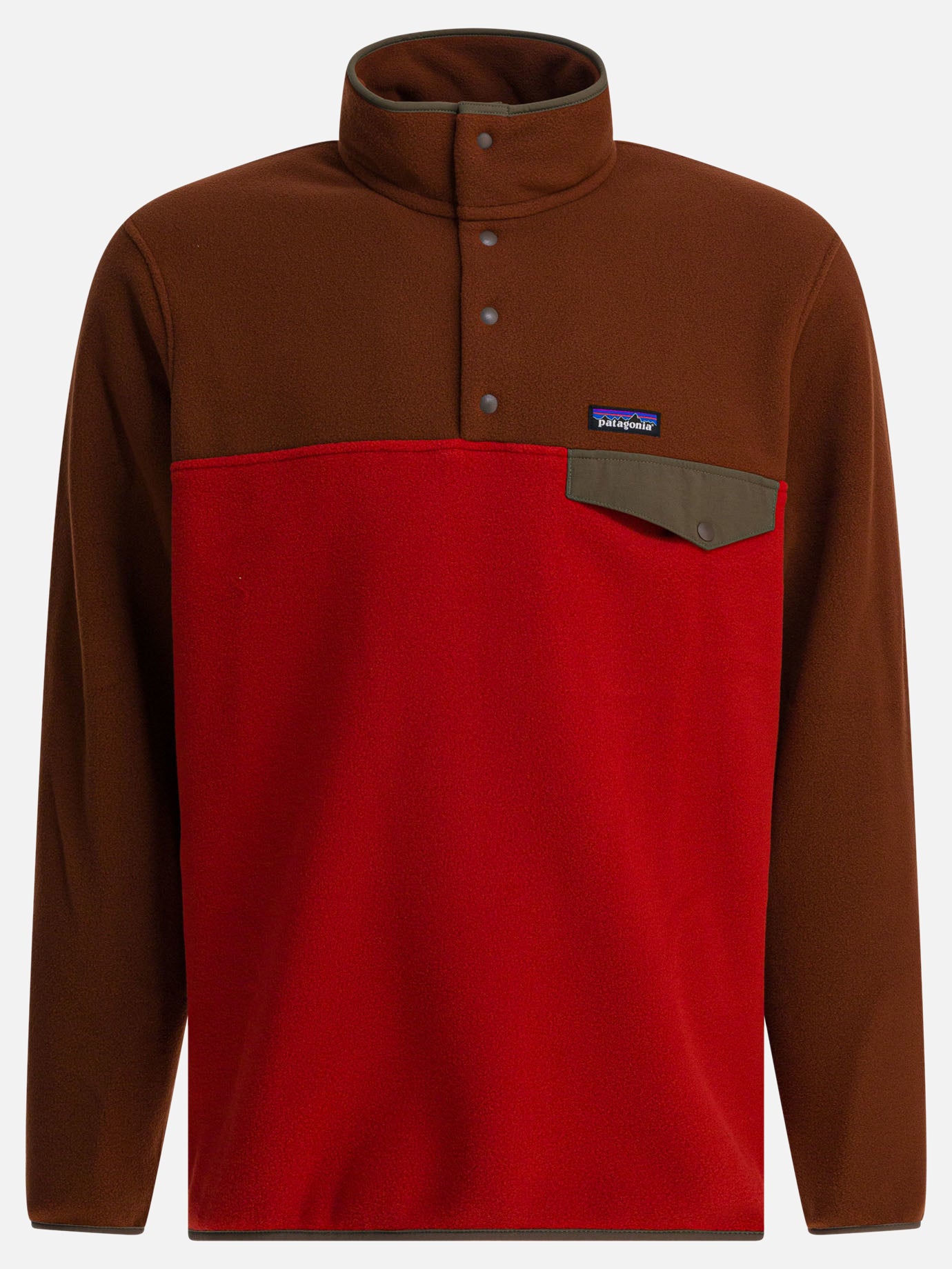 Half zip sweatshirts Solid colour  Red - Patagonia Men | PDP | VIETTI Online Store | thumbnail