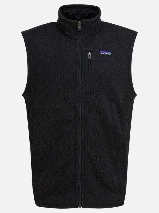 Fleece jackets Logo  Black - Patagonia Men | PLP | VIETTI Online Store 
