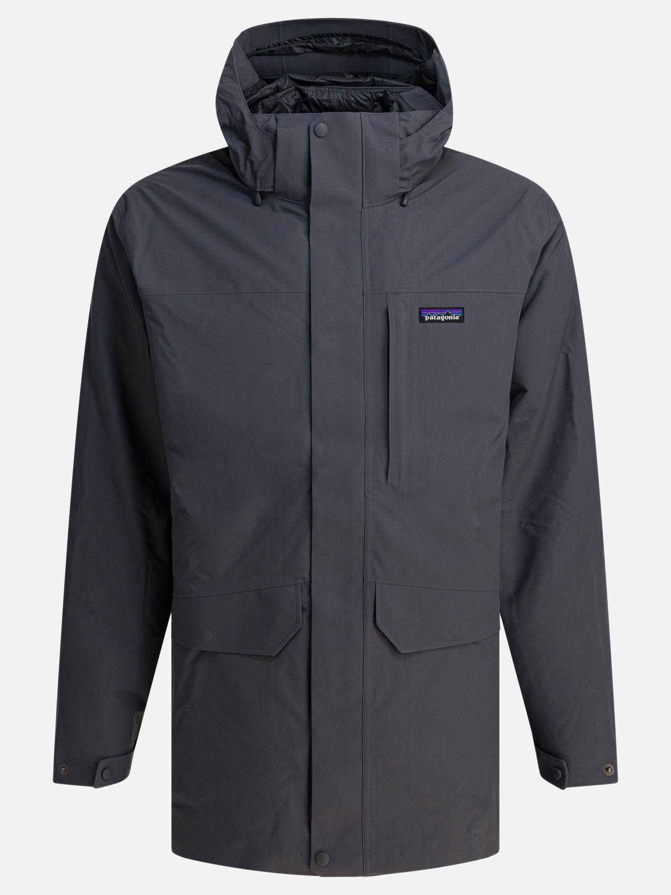 Parkas Logo  Grey - Patagonia Men | PDP | VIETTI Online Store | Zoom-Modal
