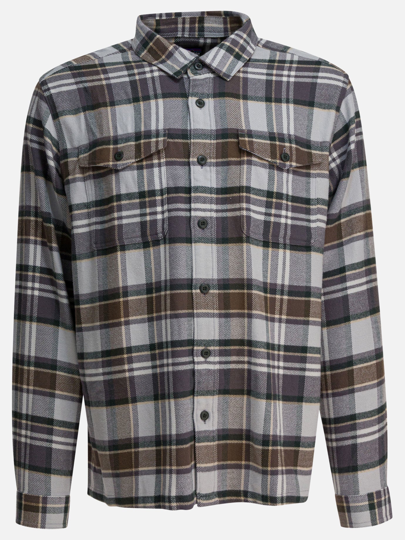 Camicie casual Check  Grigio - Patagonia Uomo | PDP | VIETTI Online Store | Zoom-Modal

