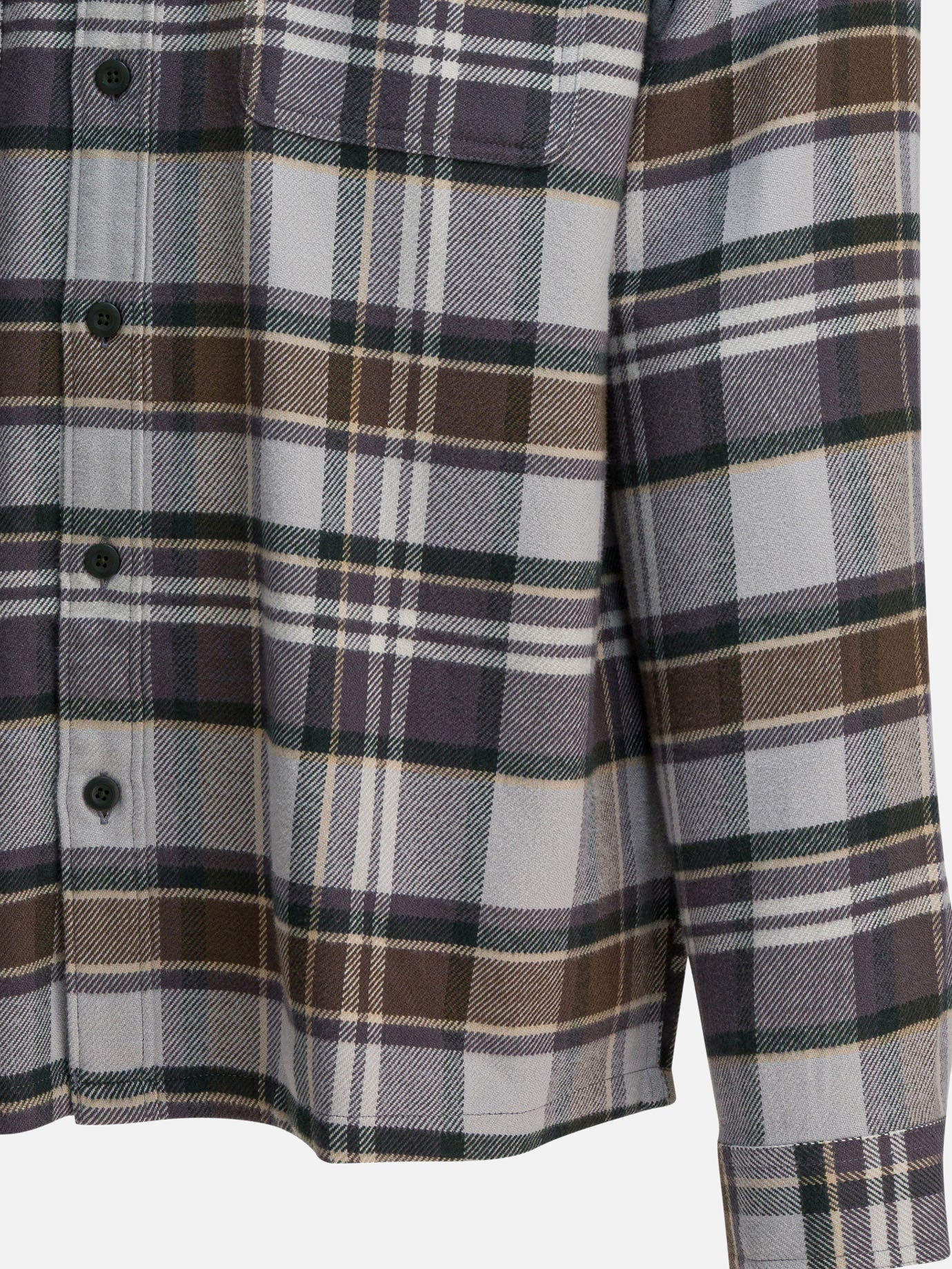 Camicie casual Check  Grigio - Patagonia Uomo | PDP | VIETTI Online Store | Zoom-Modal_4
